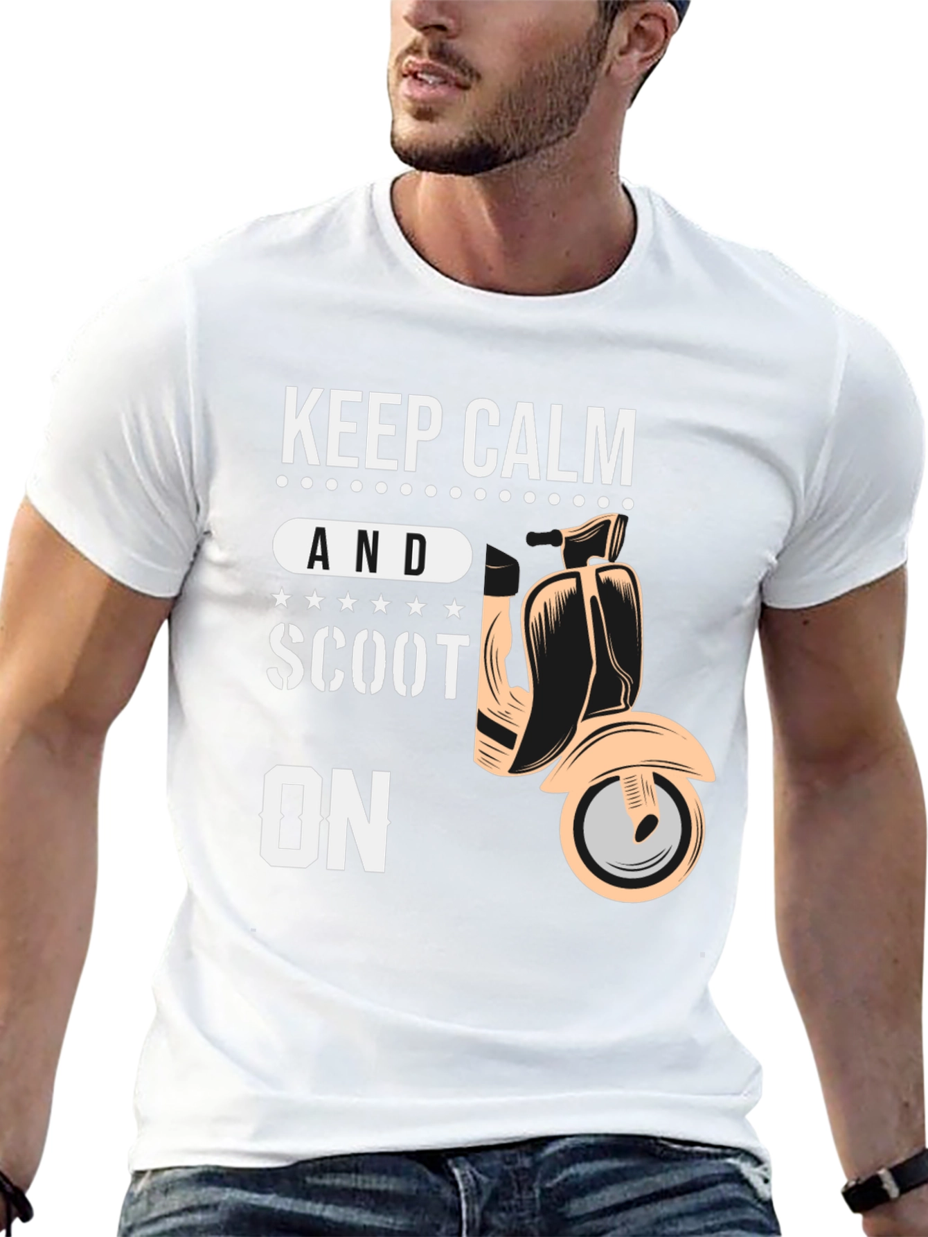 Keep Calm And Scoot On T-Shirt