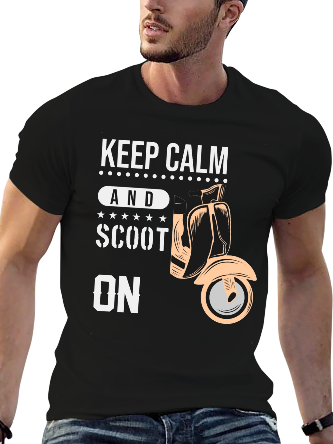 Keep Calm And Scoot On T-Shirt