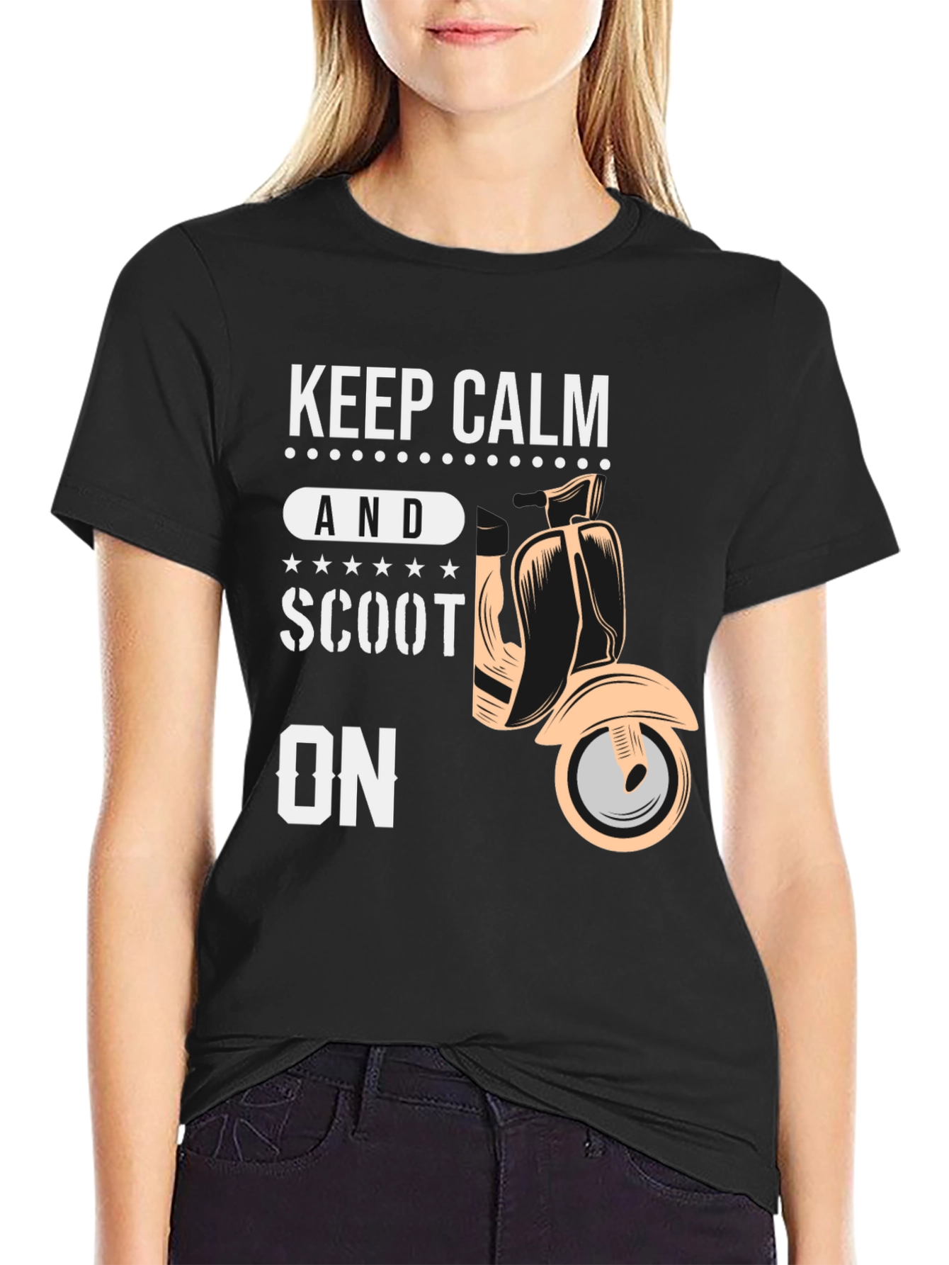 Keep Calm And Scoot On T-Shirt