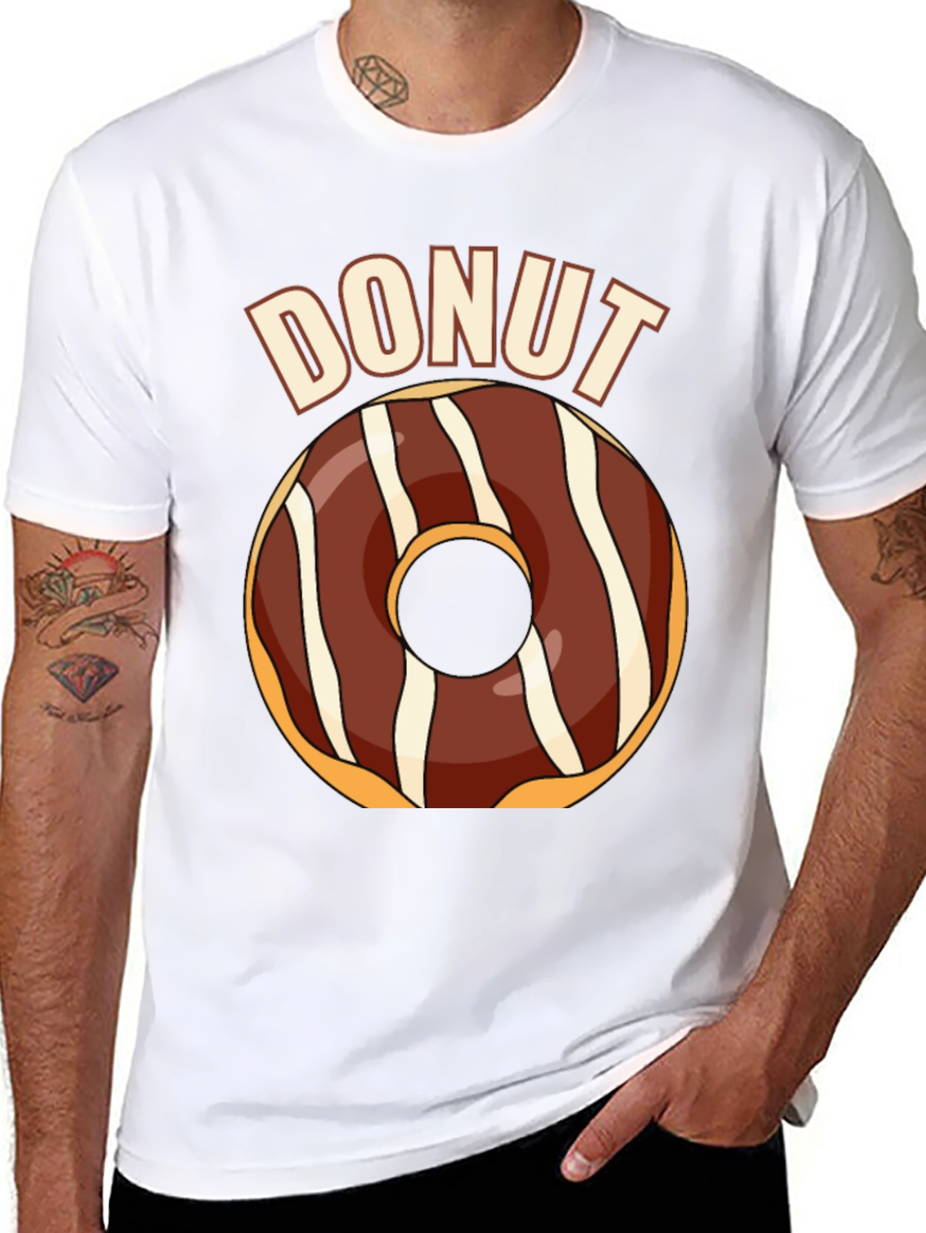 Donut Graphic T-Shirt - Sweet Treat Tee