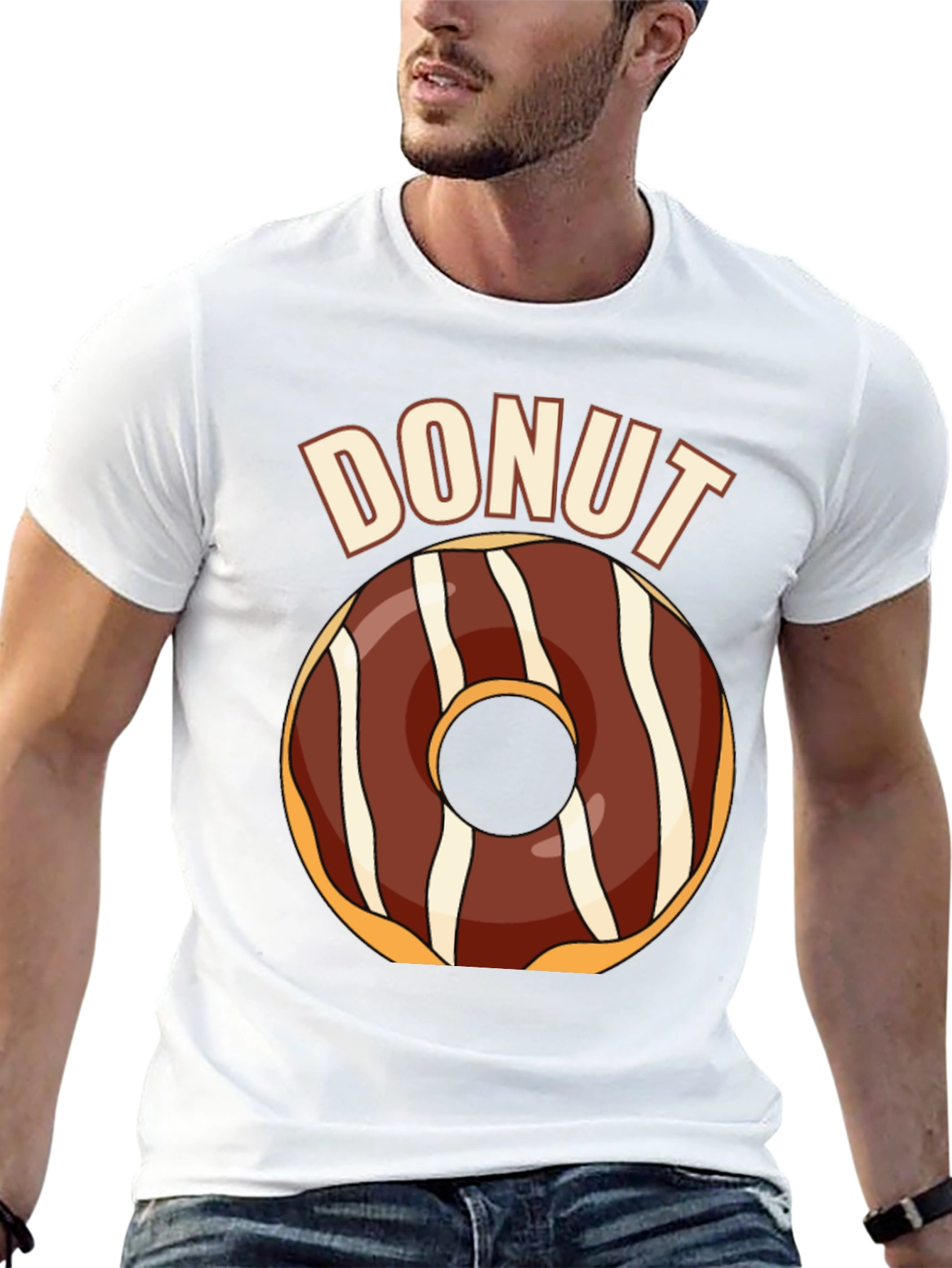 Donut Graphic T-Shirt - Sweet Treat Tee