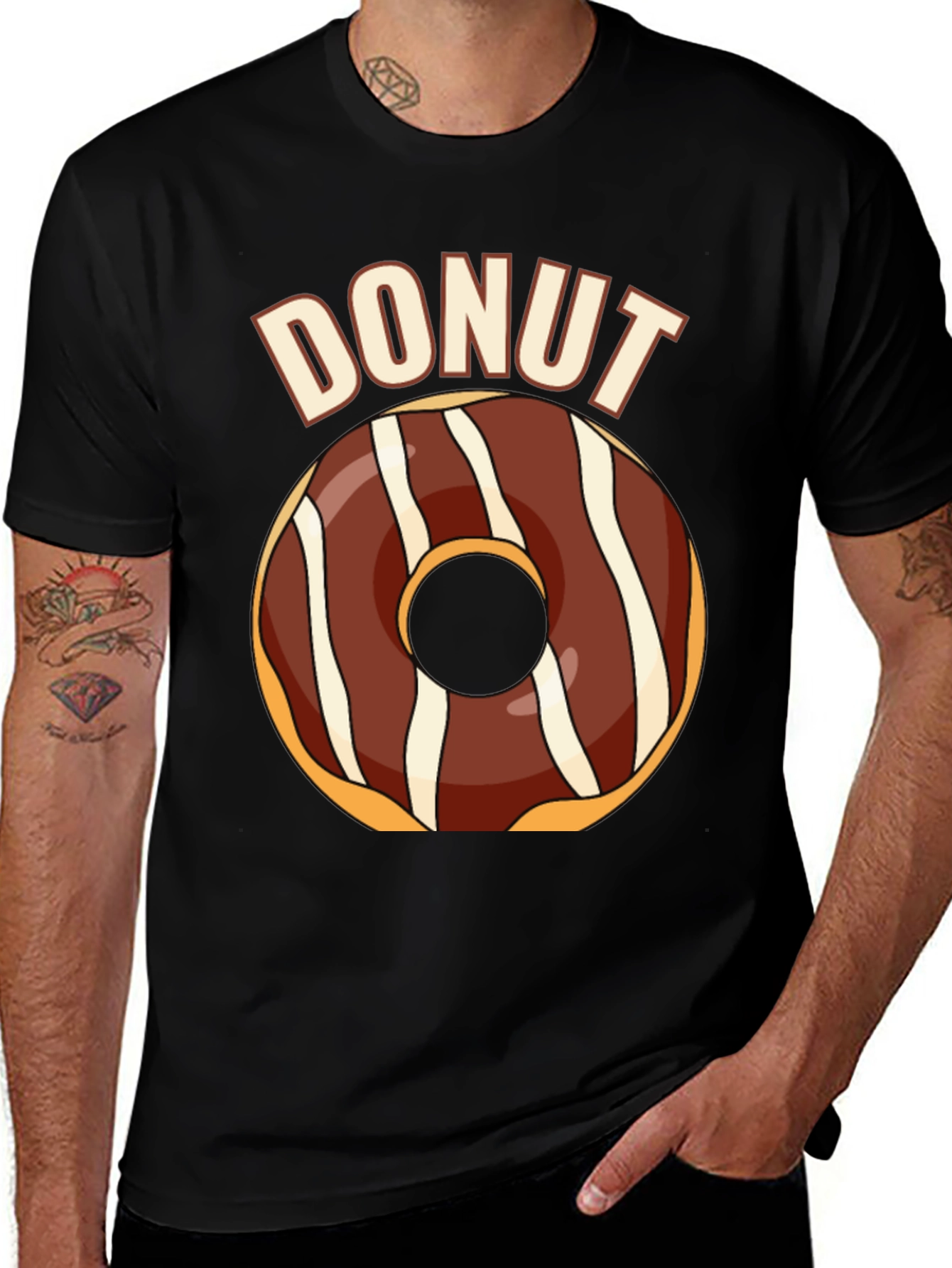 Donut Graphic T-Shirt - Sweet Treat Tee