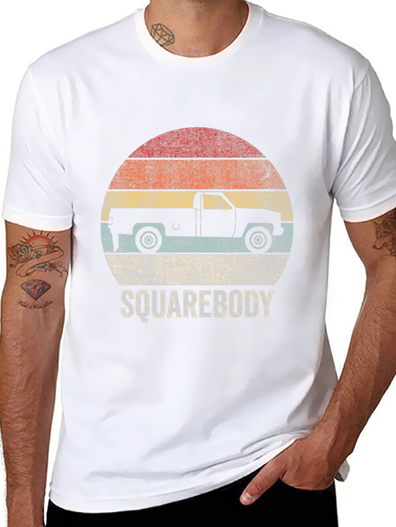 Retro Squarebody Truck T-Shirt