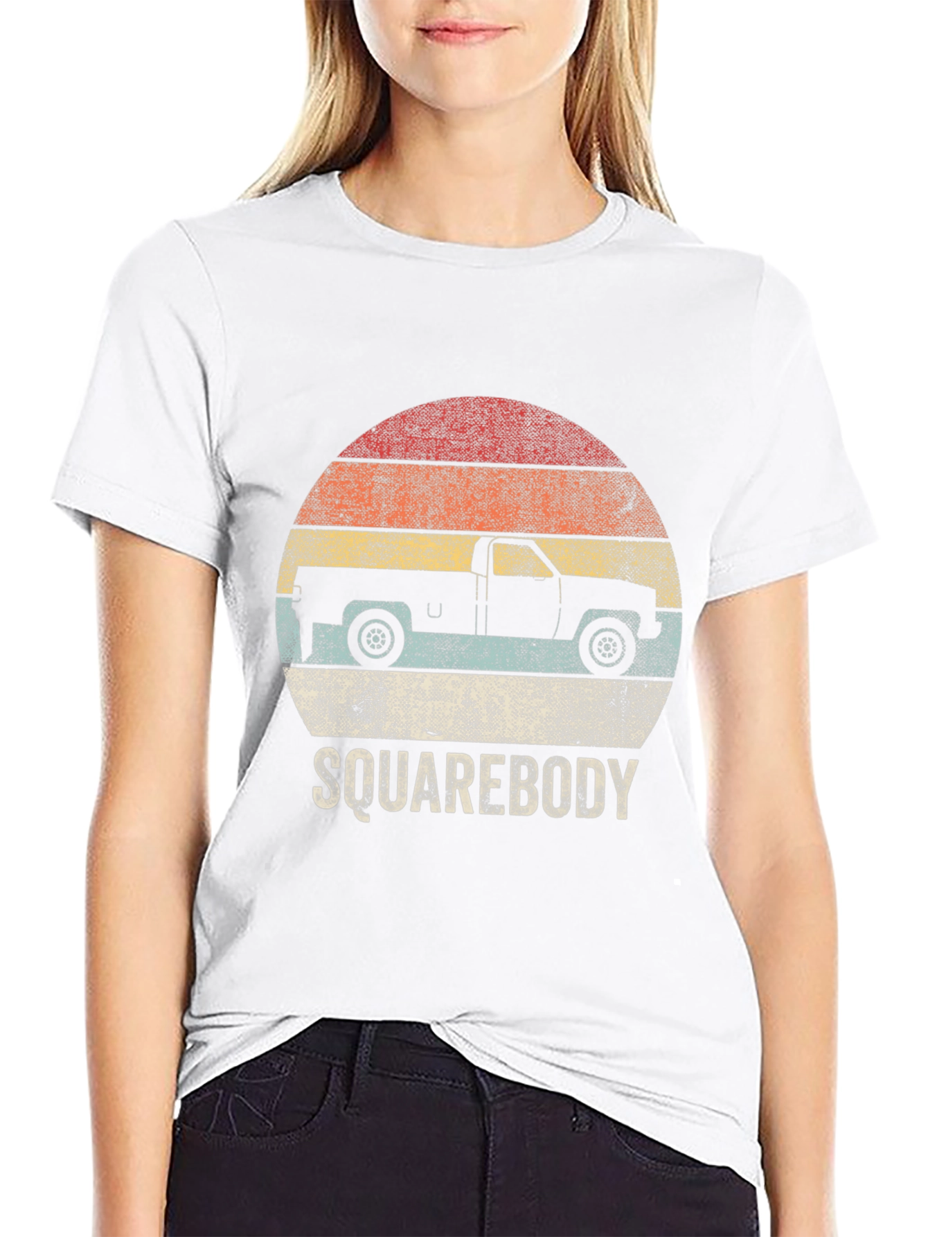 Retro Squarebody Truck T-Shirt