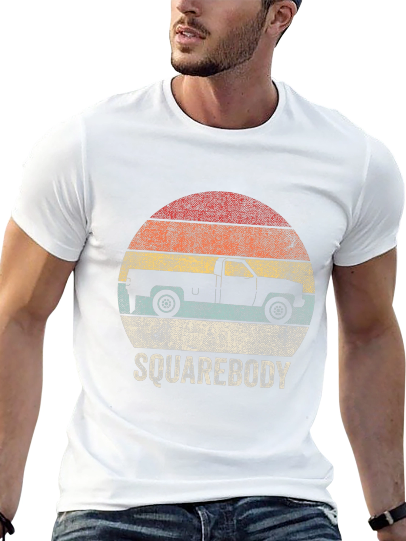 Retro Squarebody Truck T-Shirt