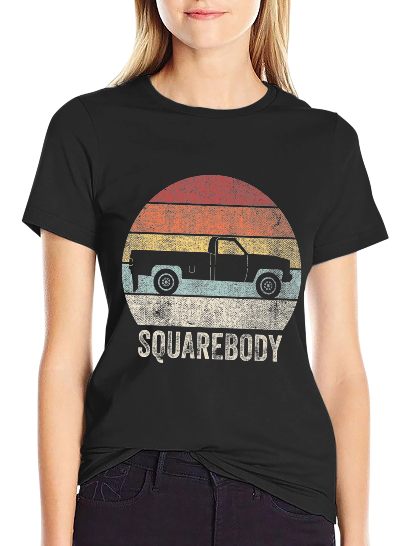 Retro Squarebody Truck T-Shirt