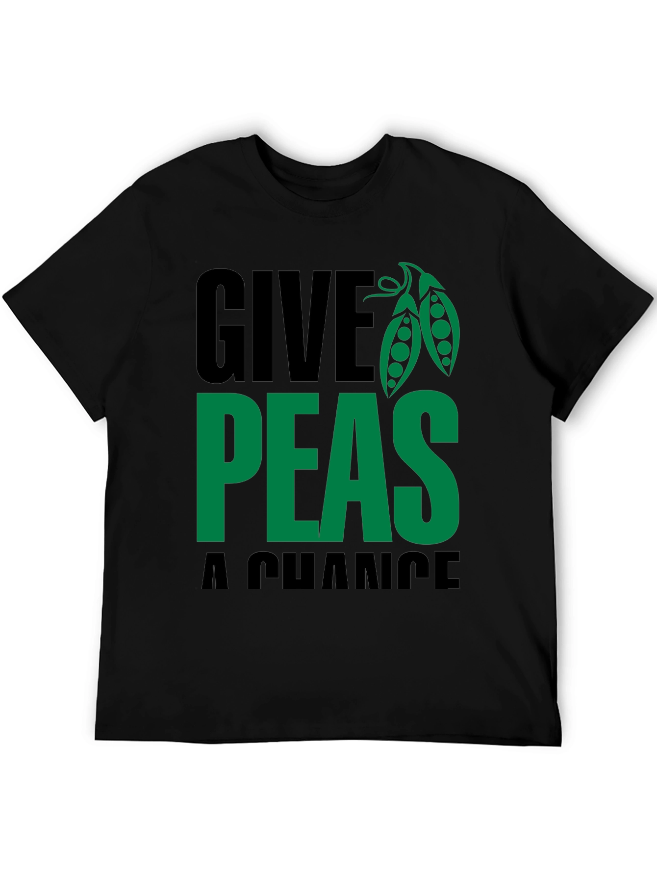 Give Peas a Chance T-Shirt - Soft Cotton Blend