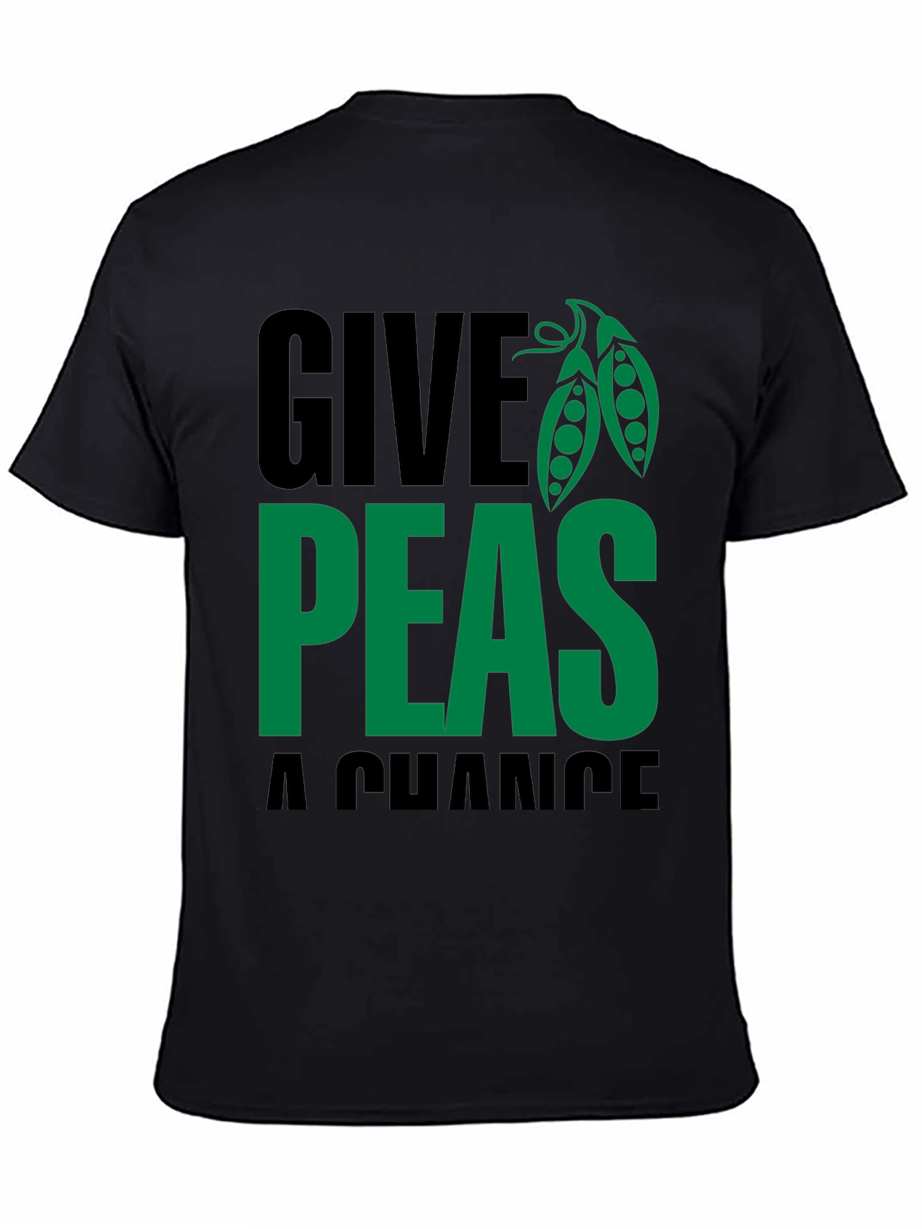 Give Peas a Chance T-Shirt - Soft Cotton Blend