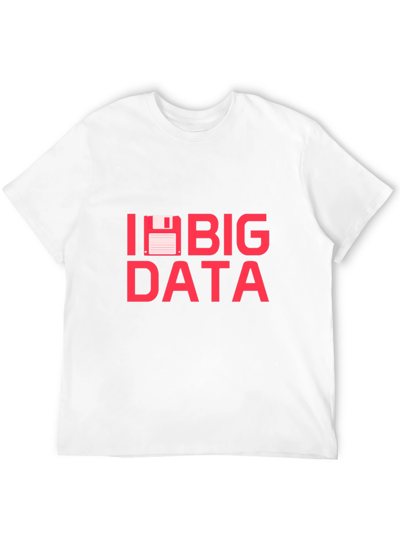 I Floppy Disk Big Data Funny IT T-Shirt