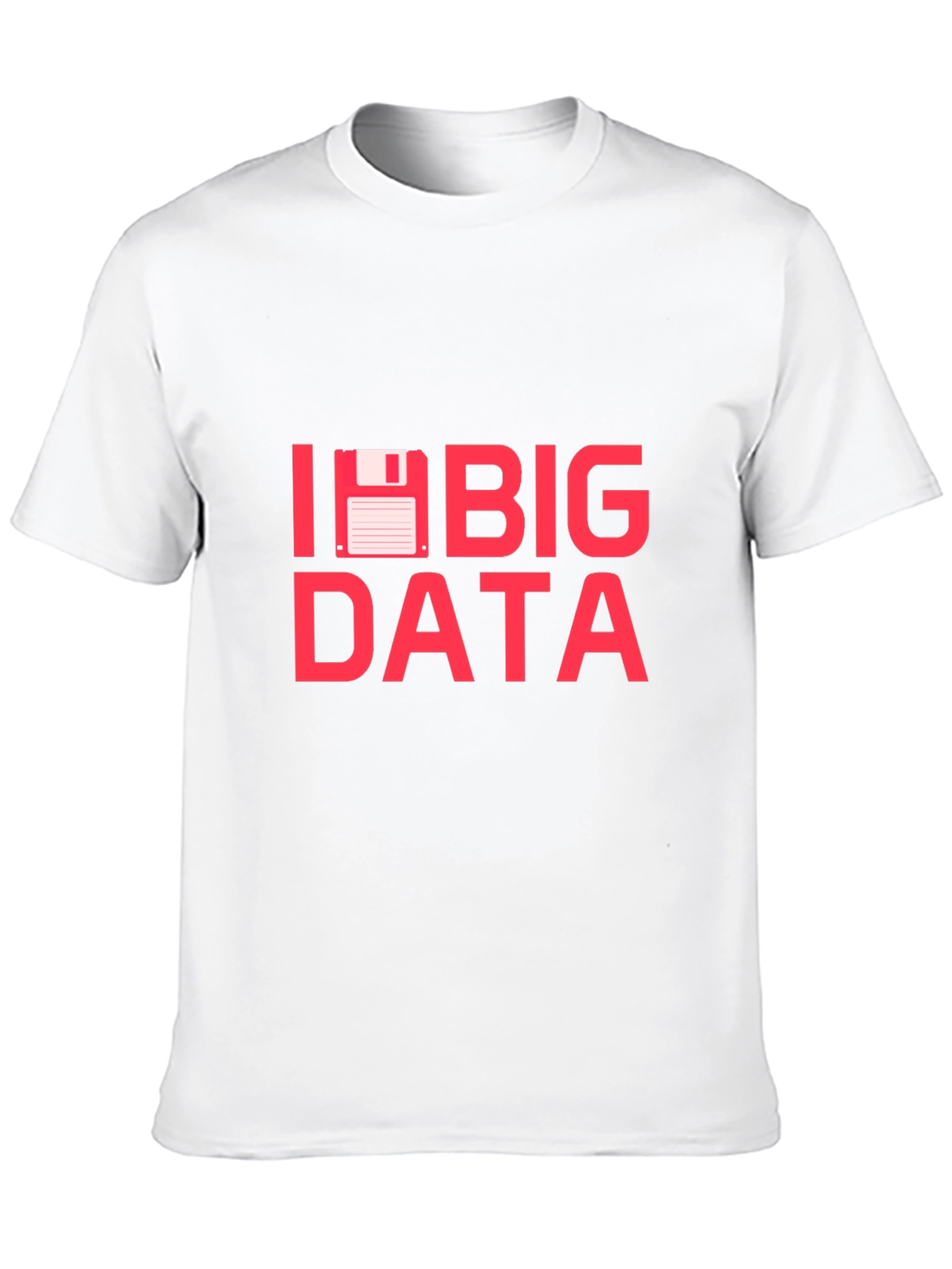 I Floppy Disk Big Data Funny IT T-Shirt