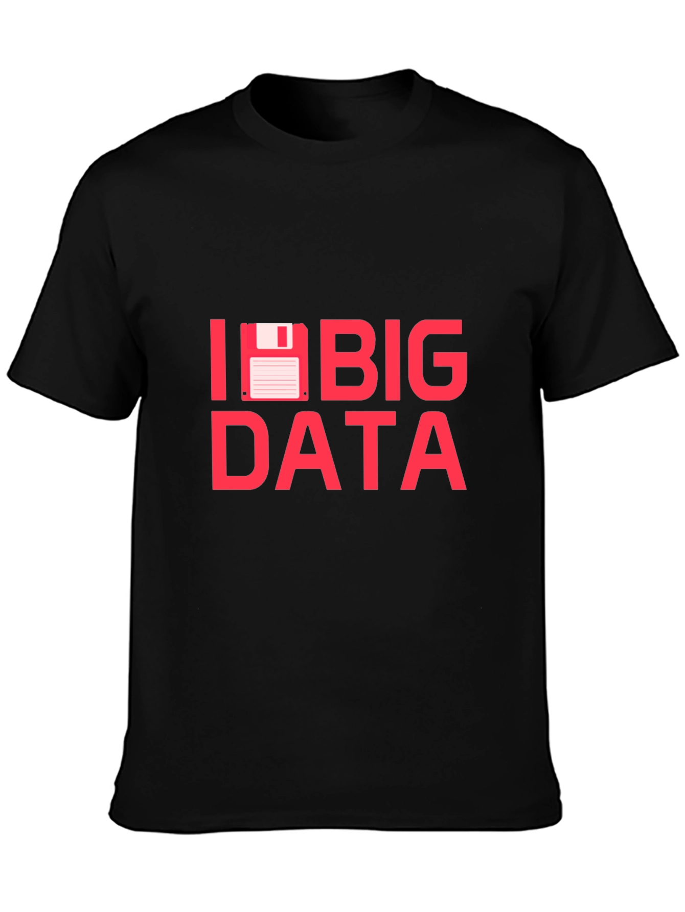 I Floppy Disk Big Data Funny IT T-Shirt