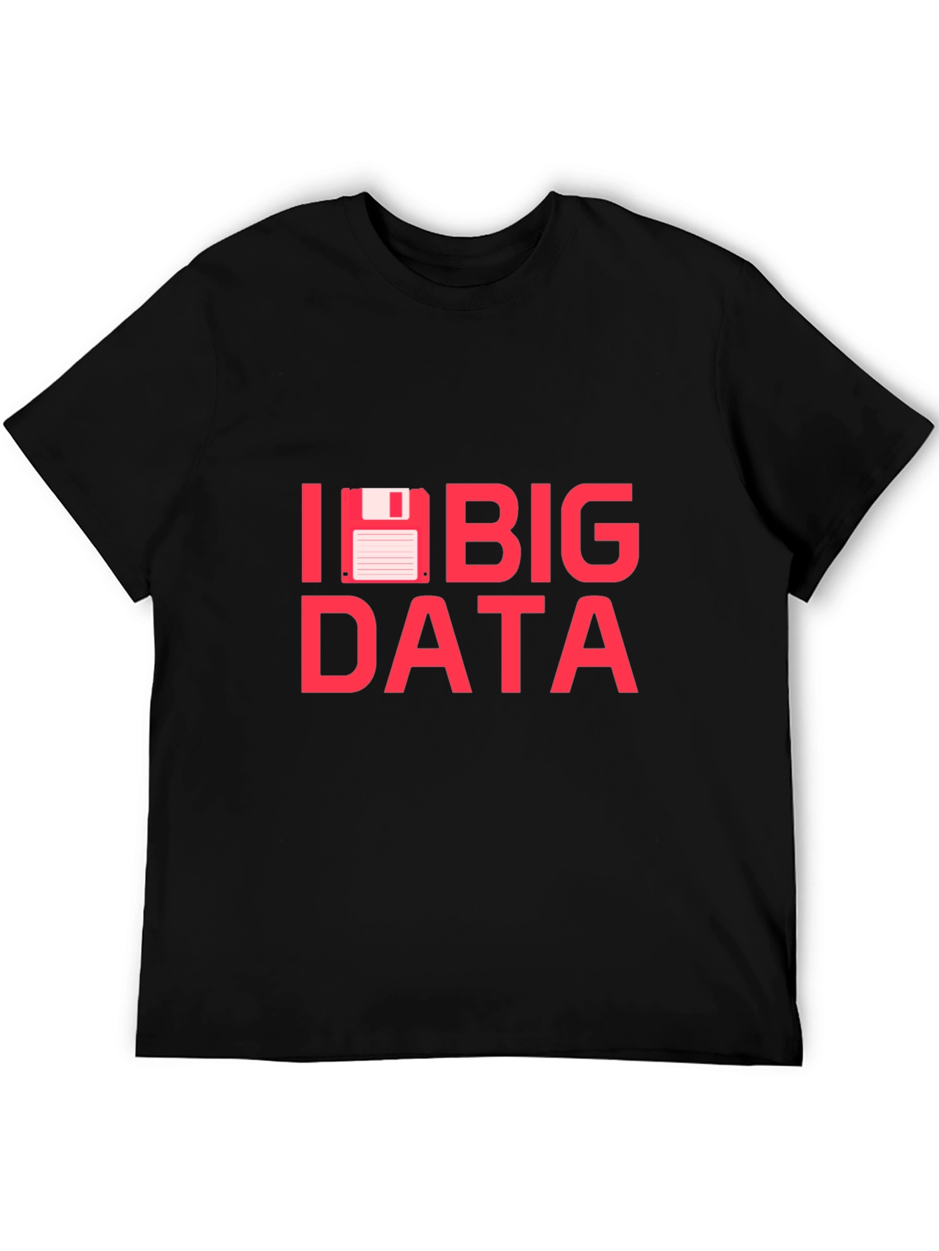 I Floppy Disk Big Data Funny IT T-Shirt