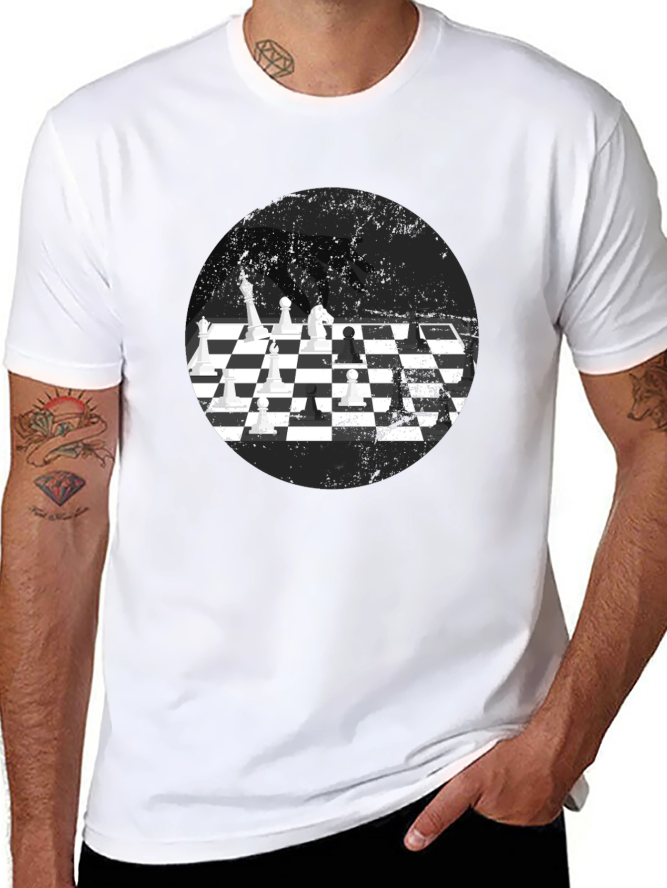 Chess Game T-Shirt - Strategic Move Apparel