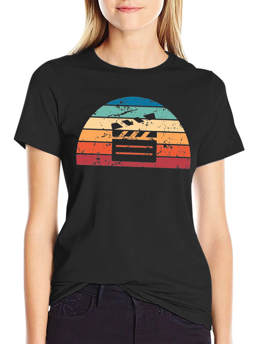 Retro Film Slate Graphic T-Shirt