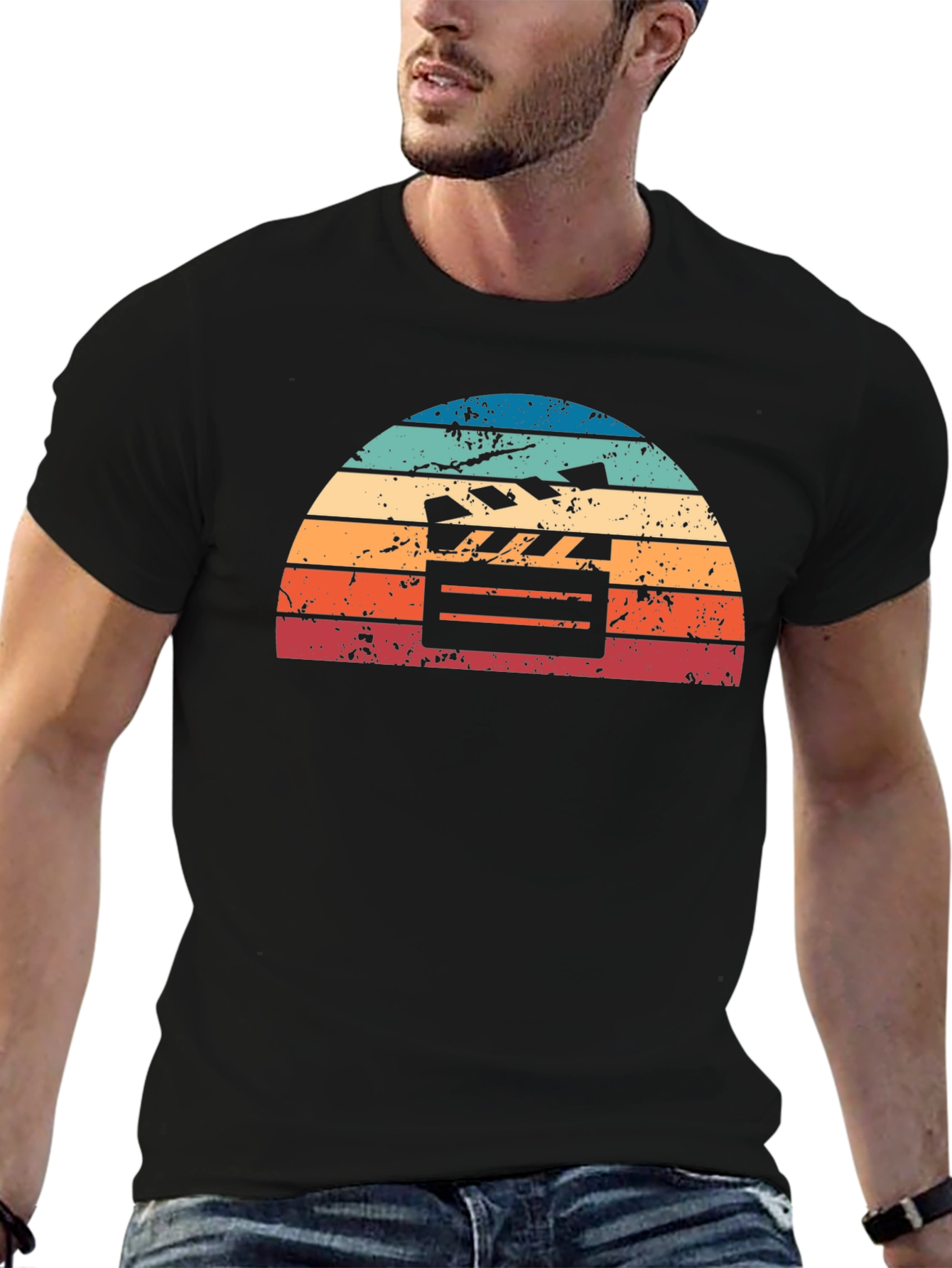 Retro Film Slate Graphic T-Shirt