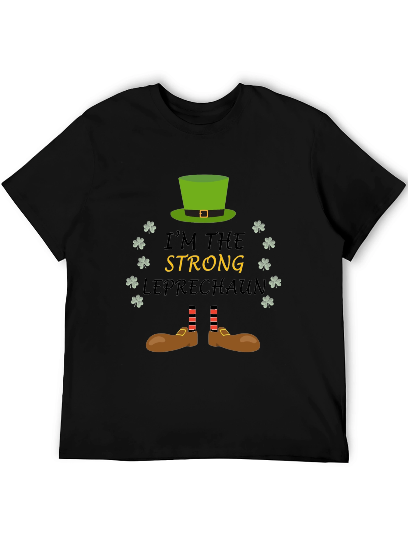 St. Patricks Day Strong Leprechaun T-Shirt