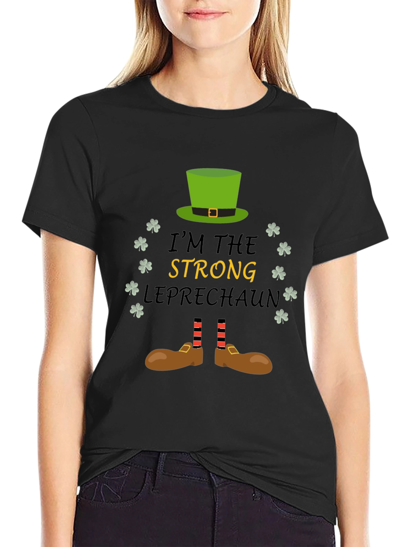 St. Patricks Day Strong Leprechaun T-Shirt