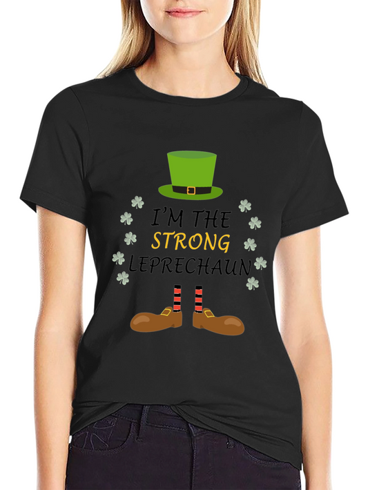 St. Patricks Day Strong Leprechaun T-Shirt