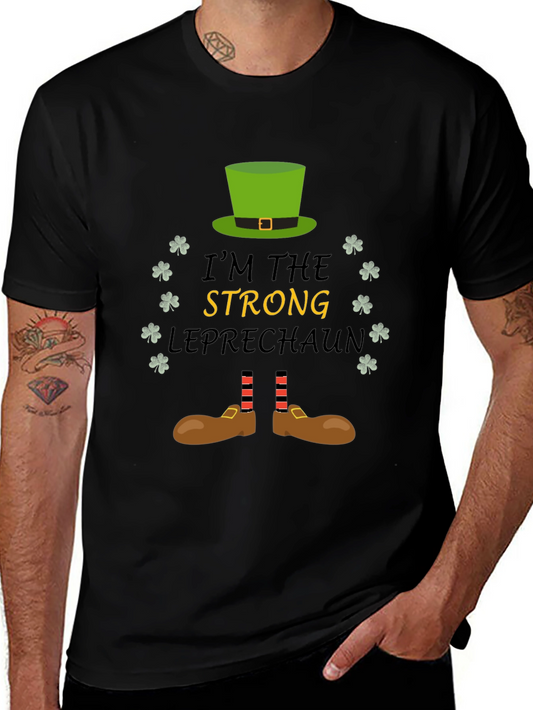 St. Patricks Day Strong Leprechaun T-Shirt