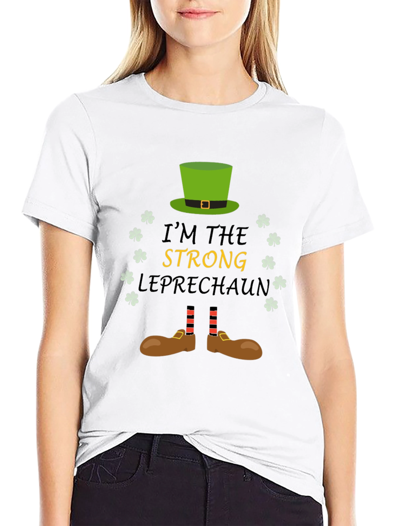 St. Patricks Day Strong Leprechaun T-Shirt