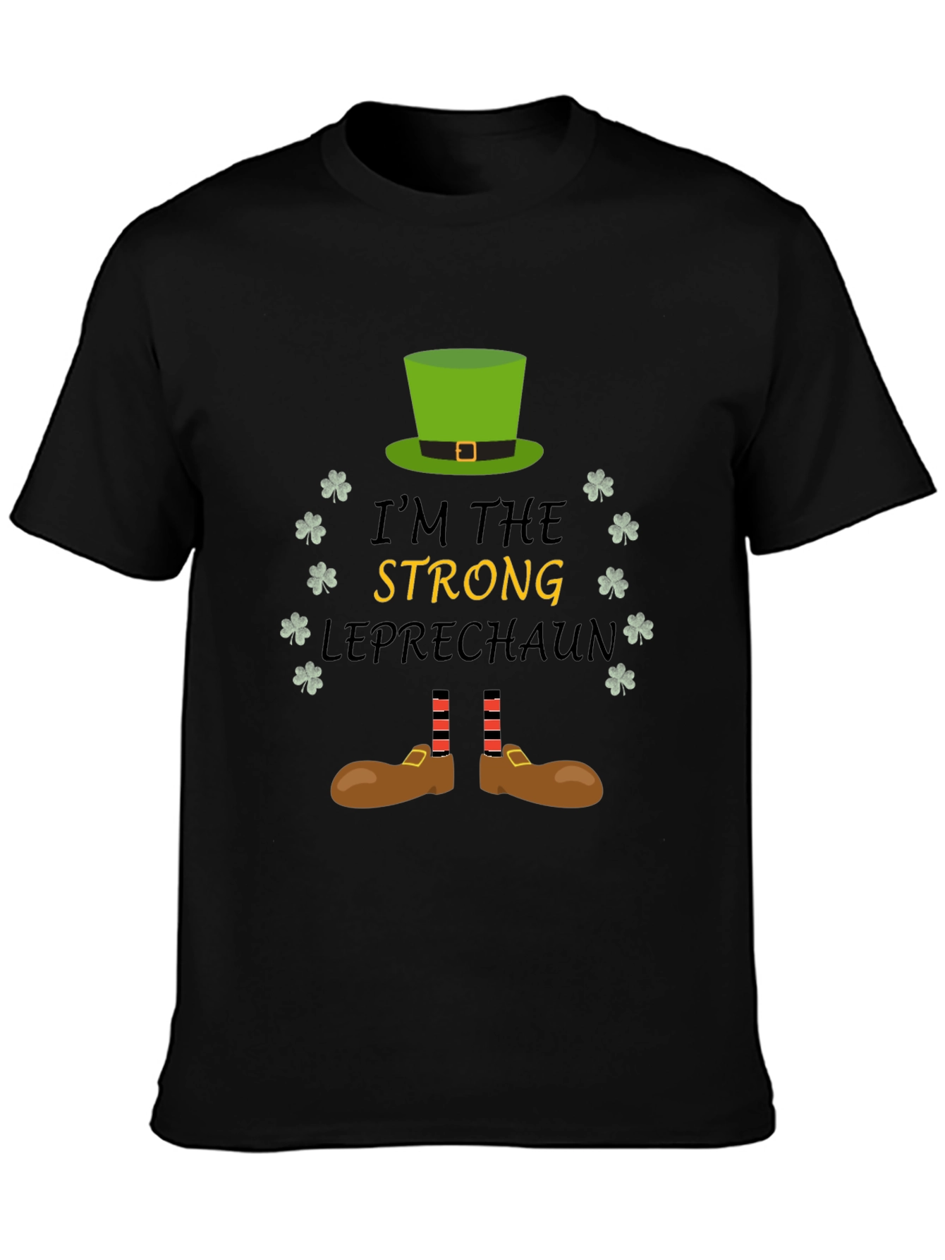 St. Patricks Day Strong Leprechaun T-Shirt