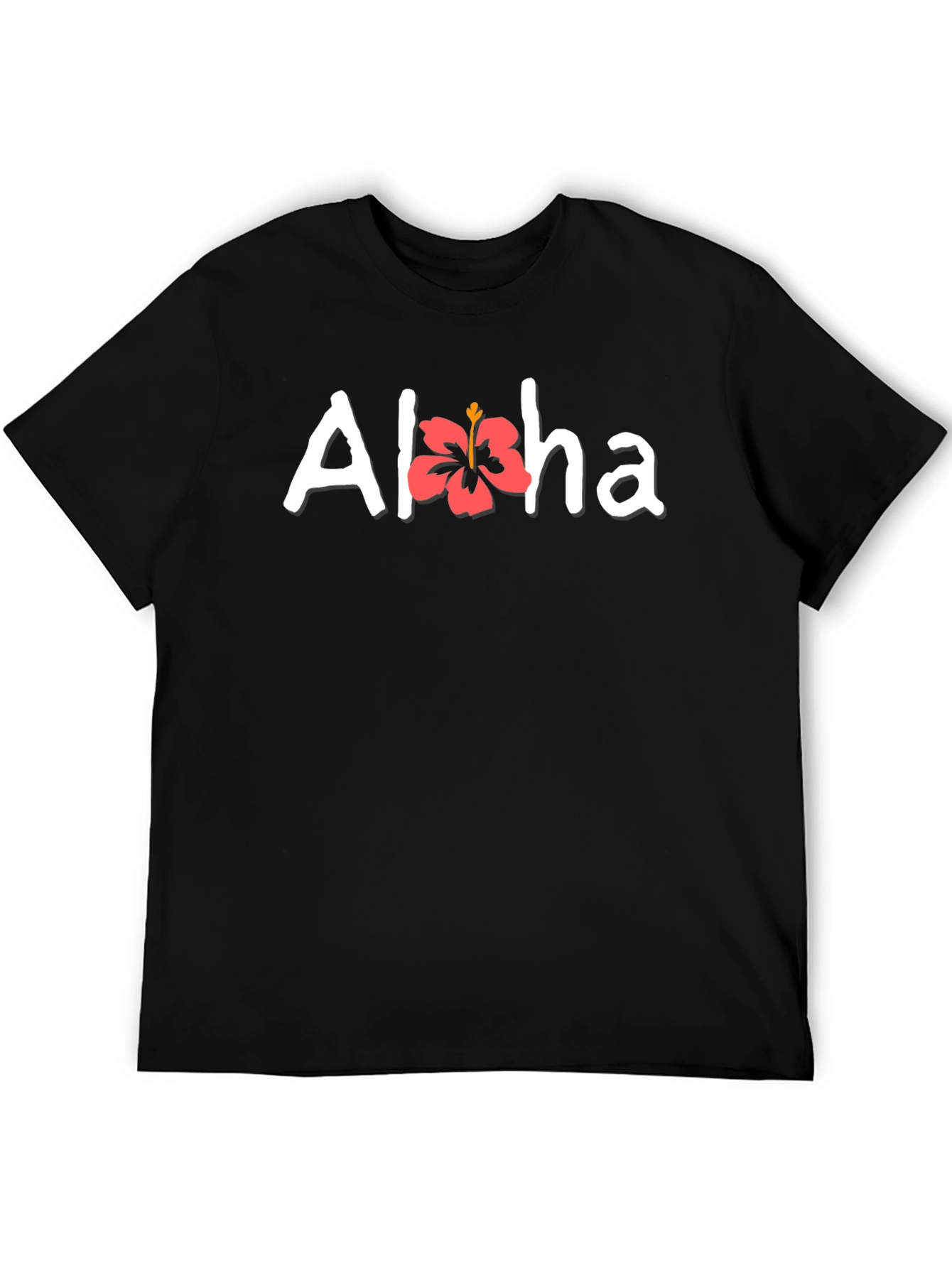 Aloha Floral Graphic Tee - Casual Comfort