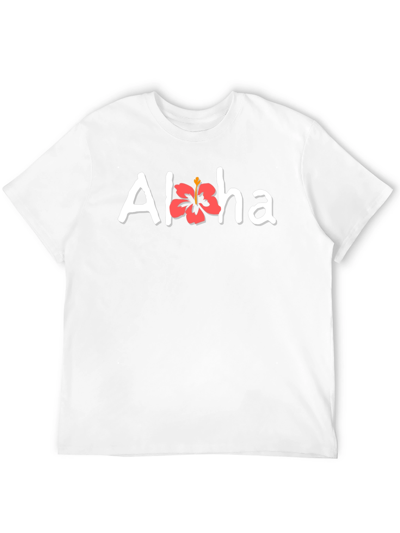 Aloha Floral Graphic Tee - Casual Comfort