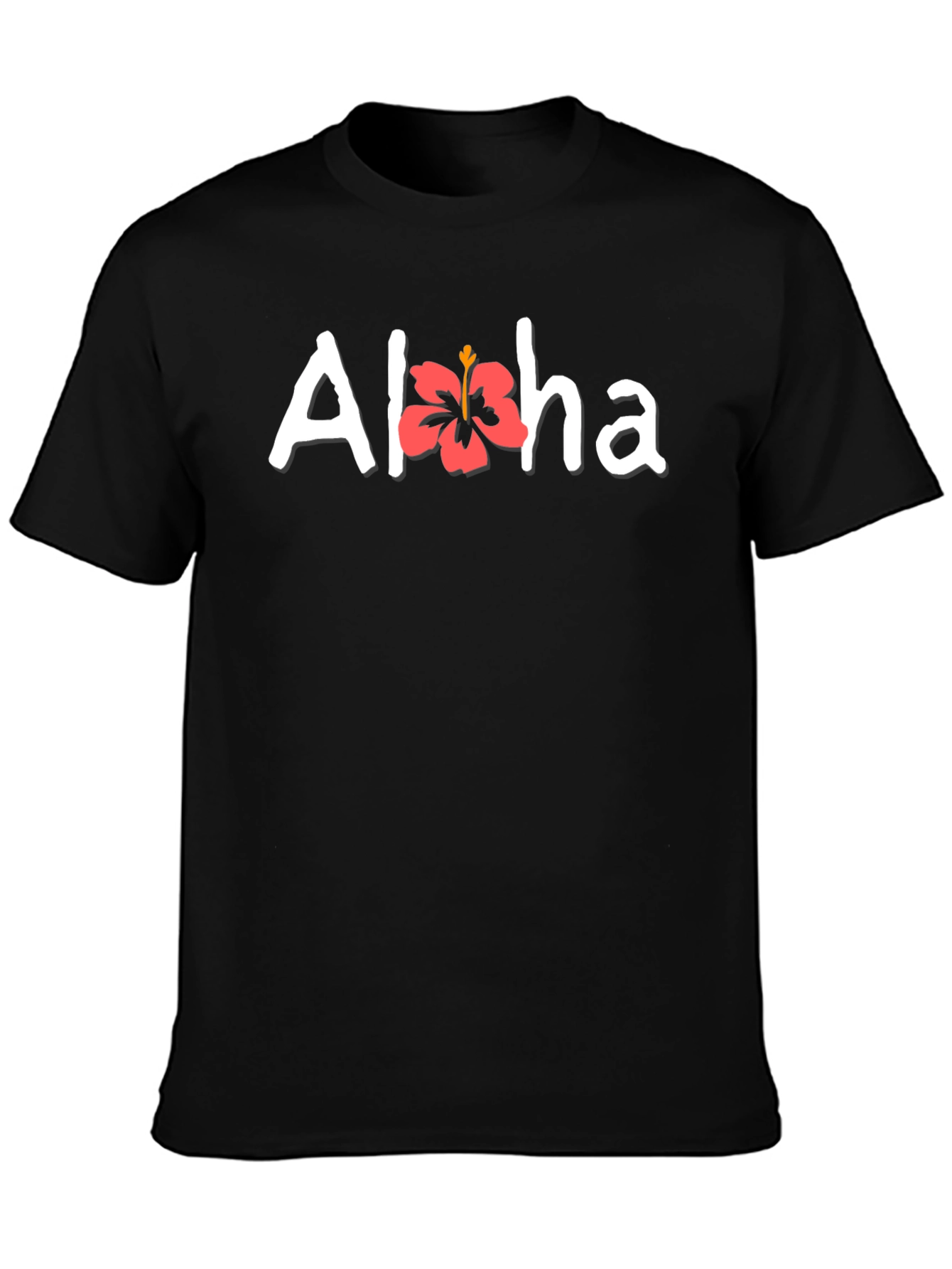 Aloha Floral Graphic Tee - Casual Comfort