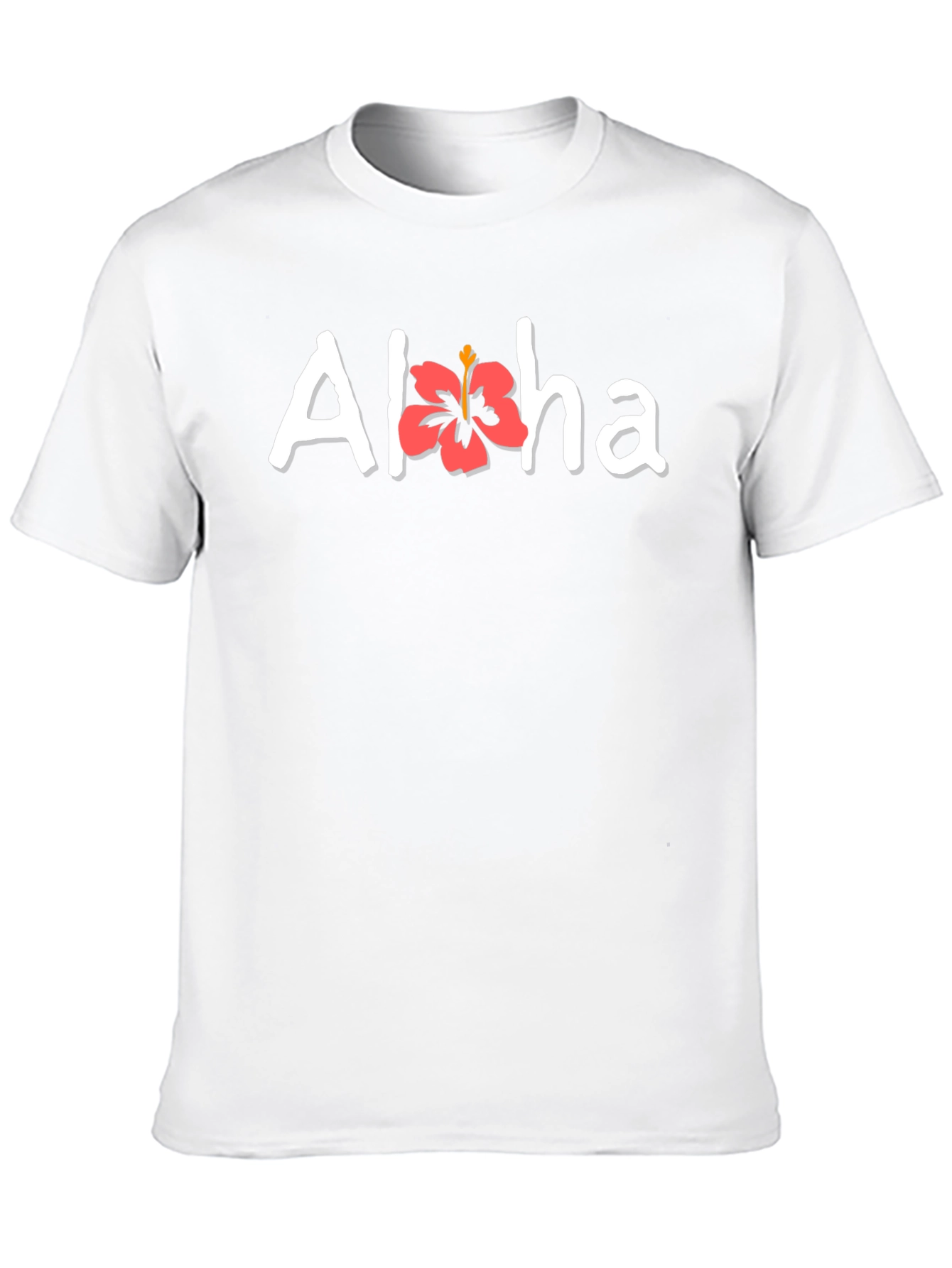 Aloha Floral Graphic Tee - Casual Comfort