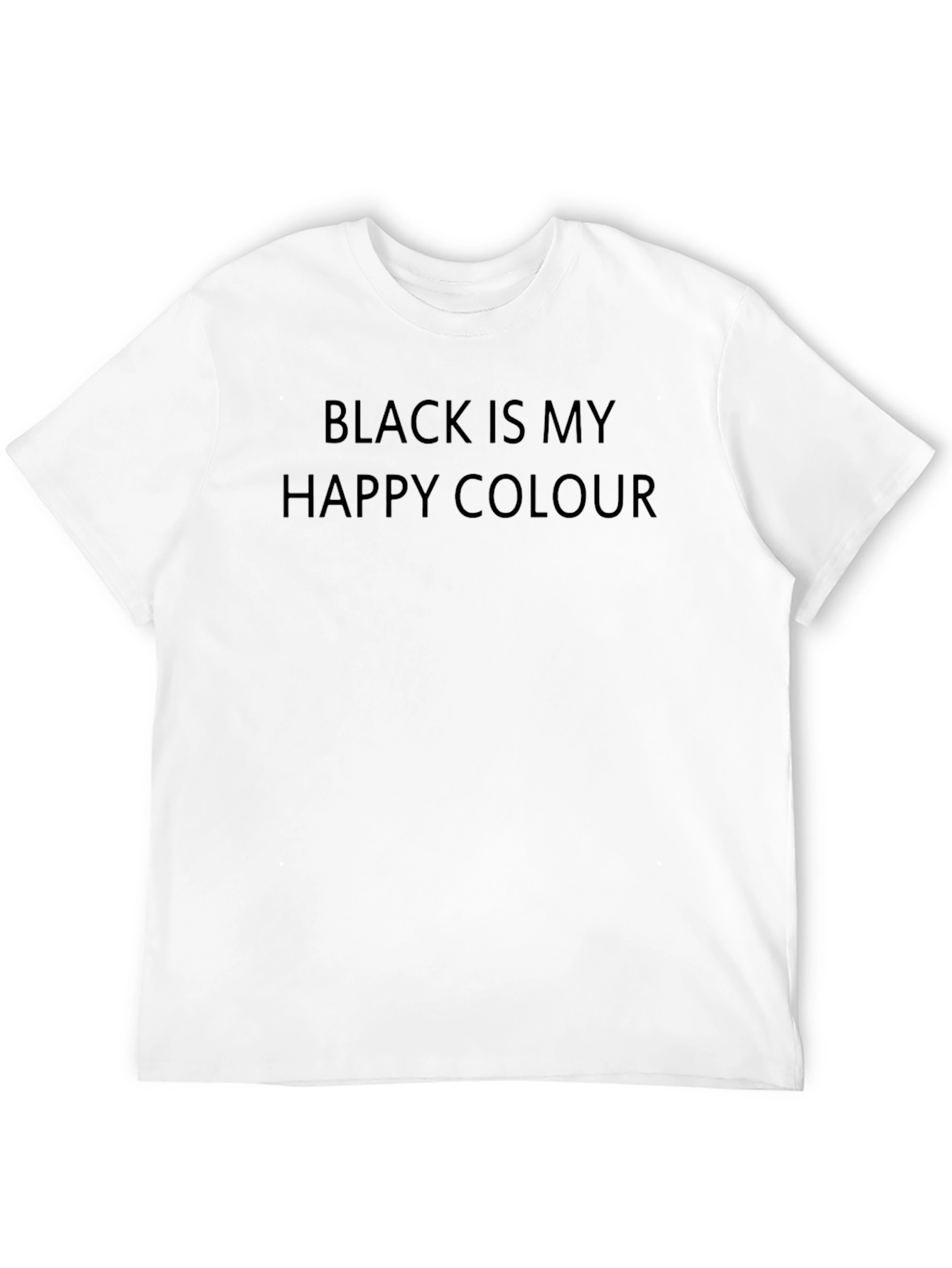 Black is My Happy Colour T-Shirt