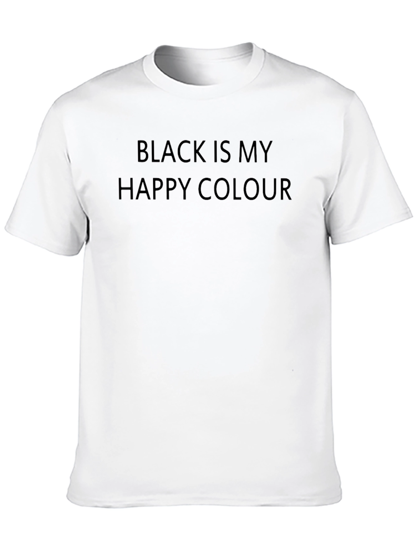Black is My Happy Colour T-Shirt