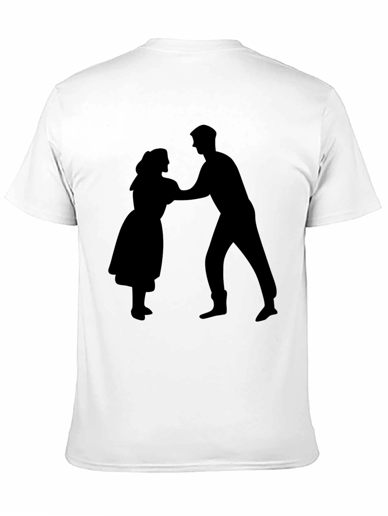 Silhouette Dance Tee - Romantic Retro Style