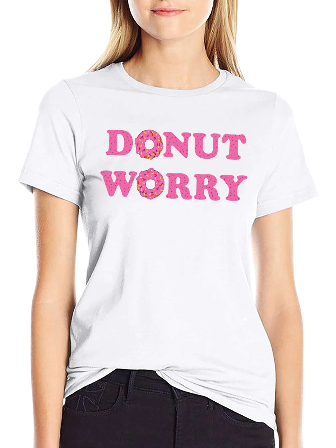 Donut Worry T-Shirt - Funny Pun Tee