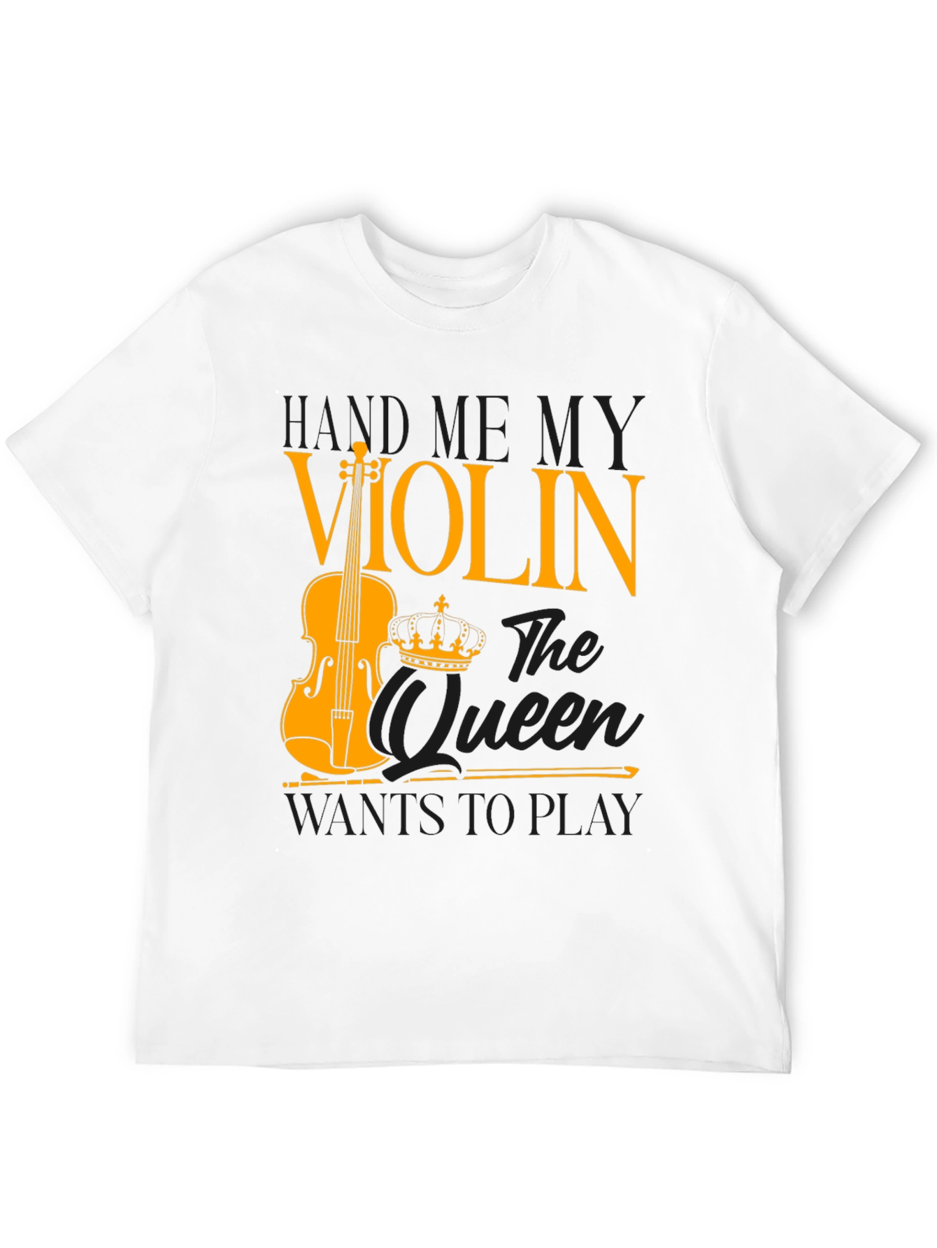 Violin Queen T-Shirt - Music Lovers Tee