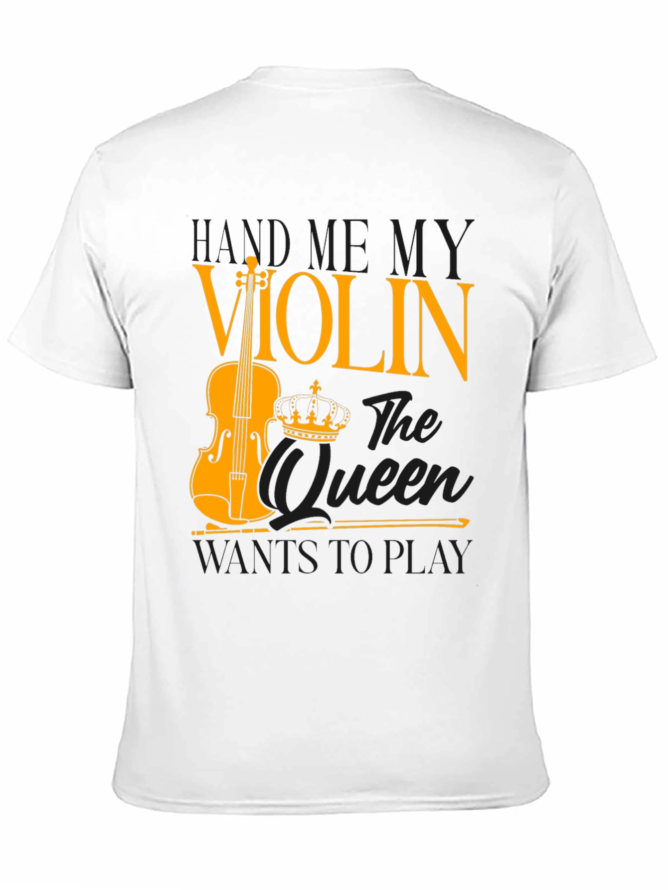 Violin Queen T-Shirt - Music Lovers Tee
