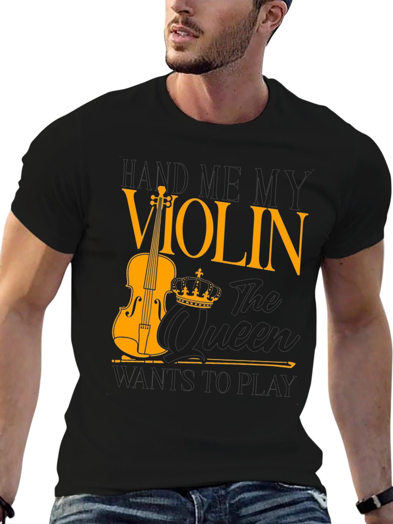 Violin Queen T-Shirt - Music Lovers Tee