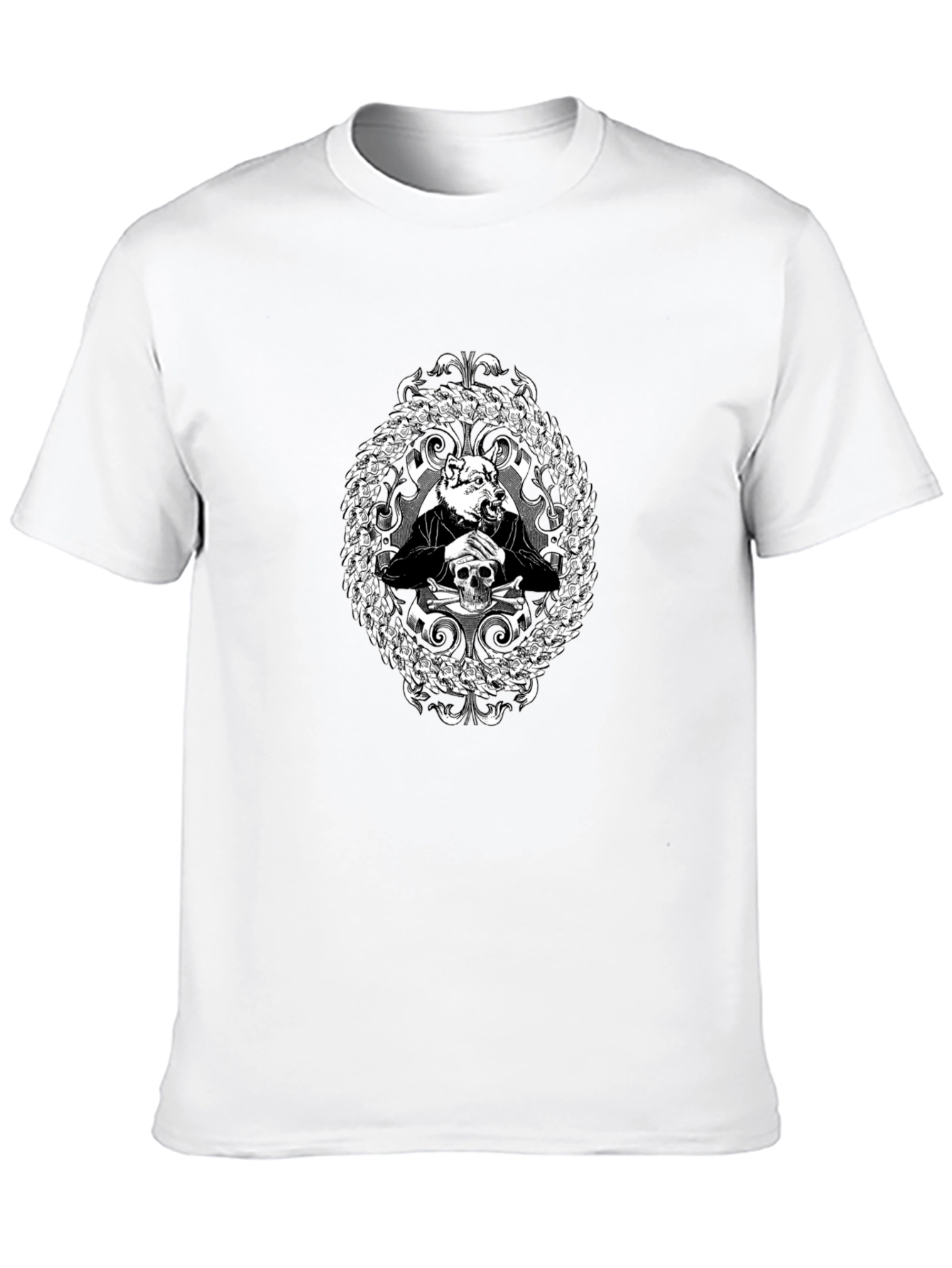 Dogfather Graphic Tee - Black Crew Neck