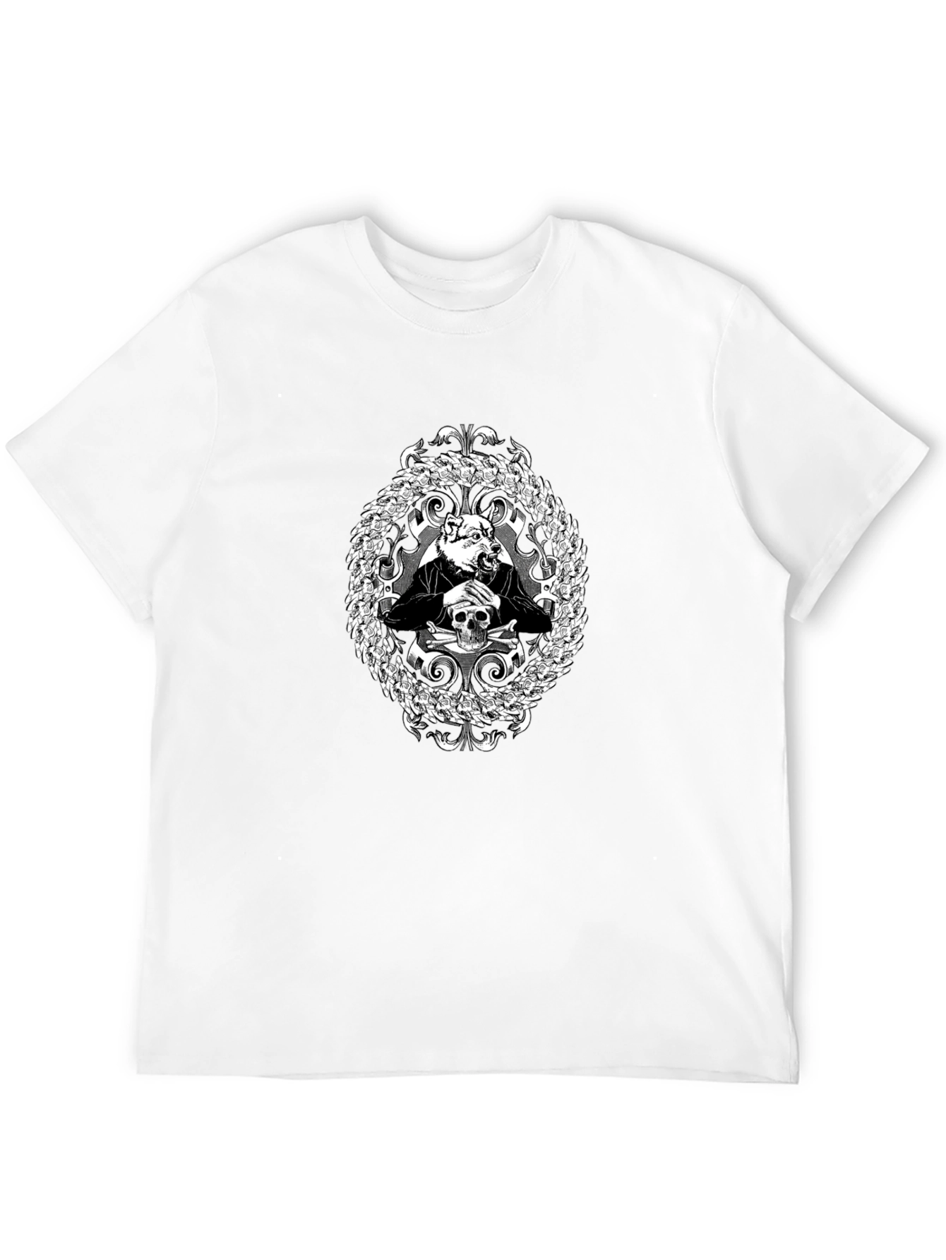 Dogfather Graphic Tee - Black Crew Neck