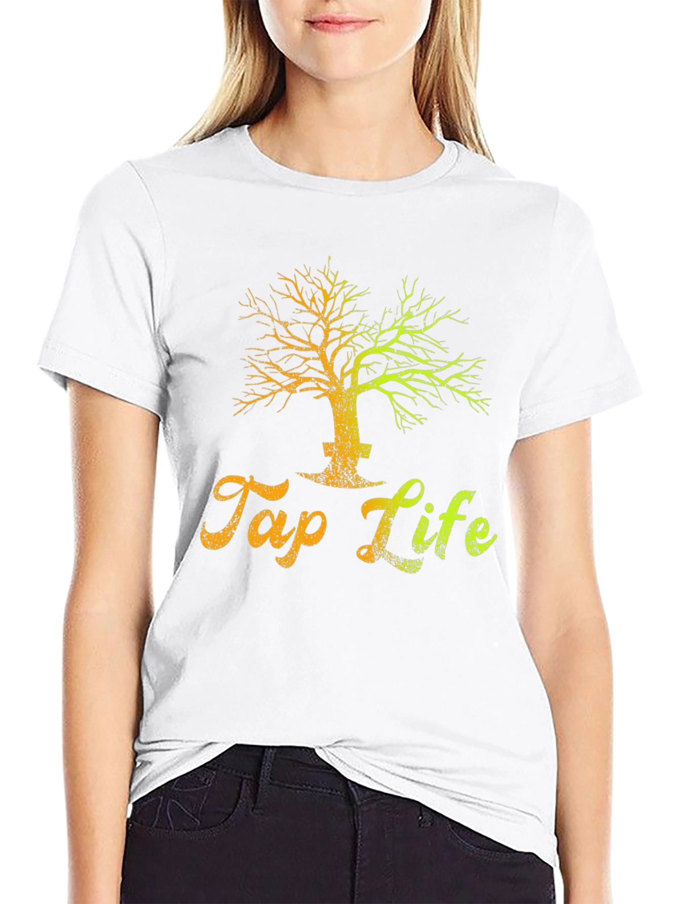 Tap Life Graphic Tee - Unisex Black T-Shirt