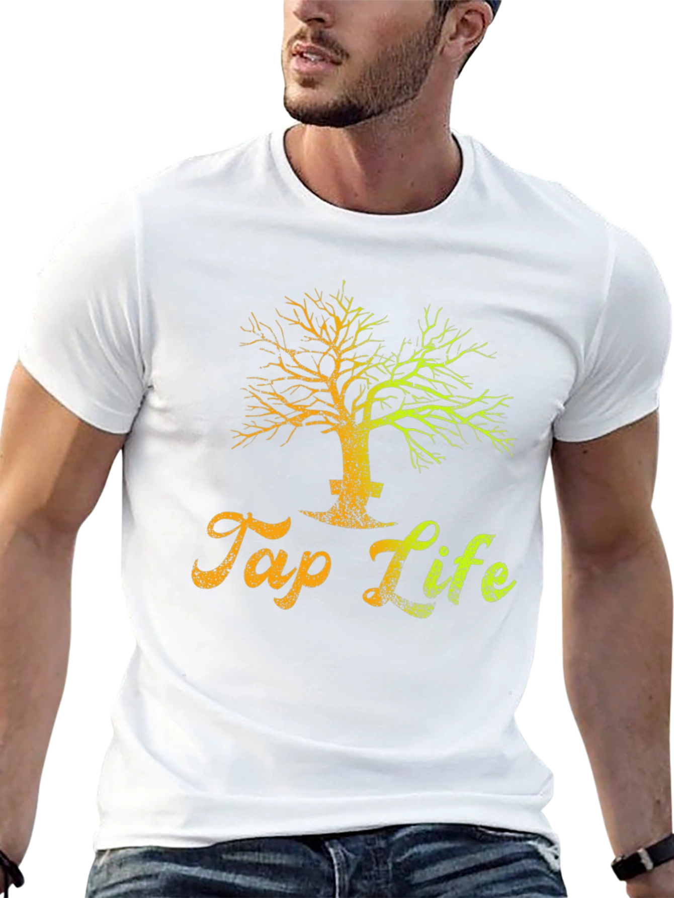 Tap Life Graphic Tee - Unisex Black T-Shirt