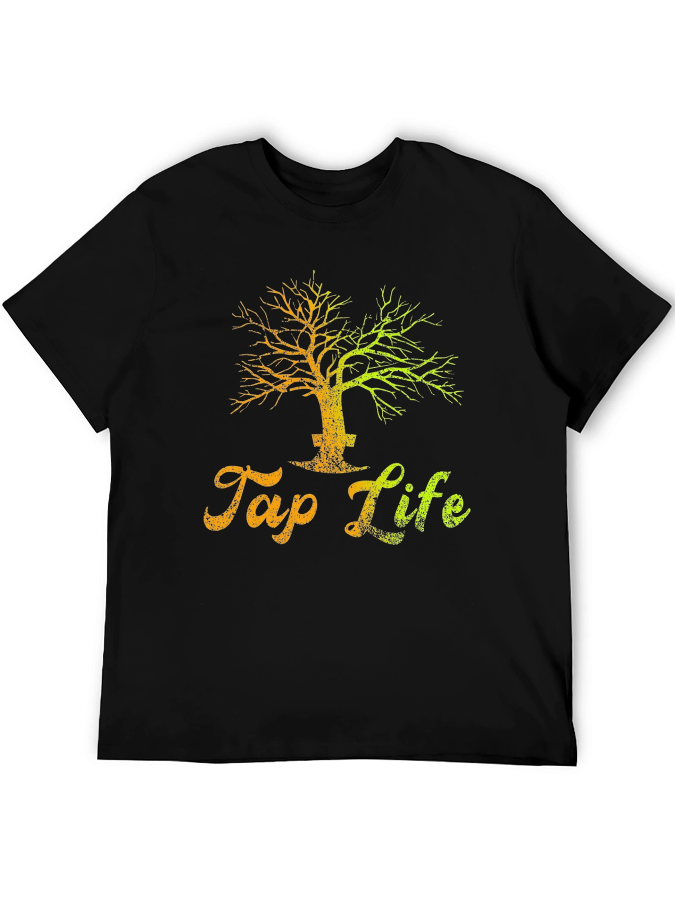 Tap Life Graphic Tee - Unisex Black T-Shirt