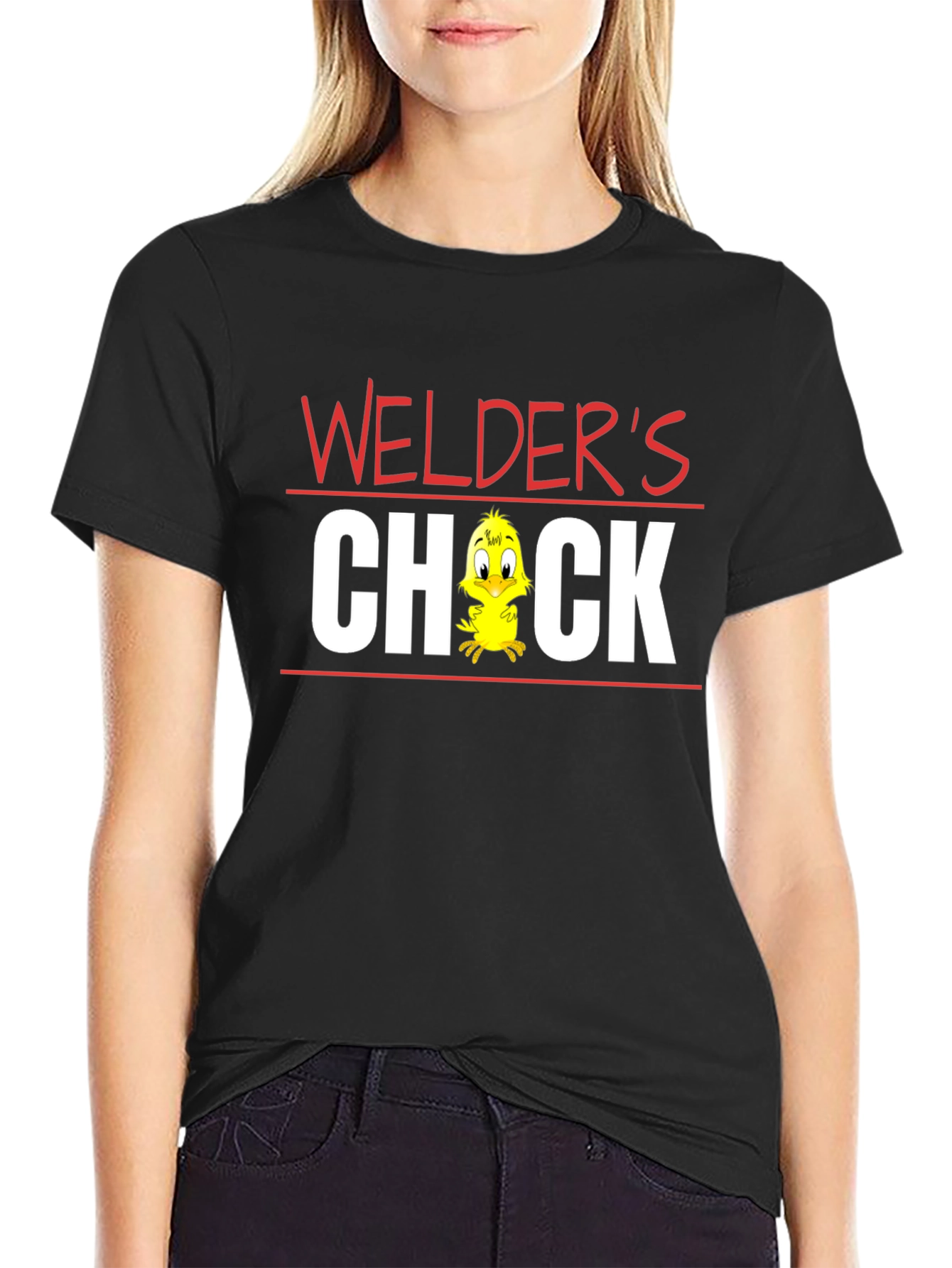 Welders Chick Graphic T-Shirt