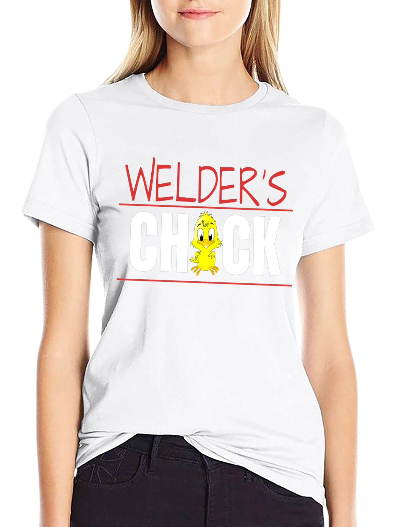 Welders Chick Graphic T-Shirt