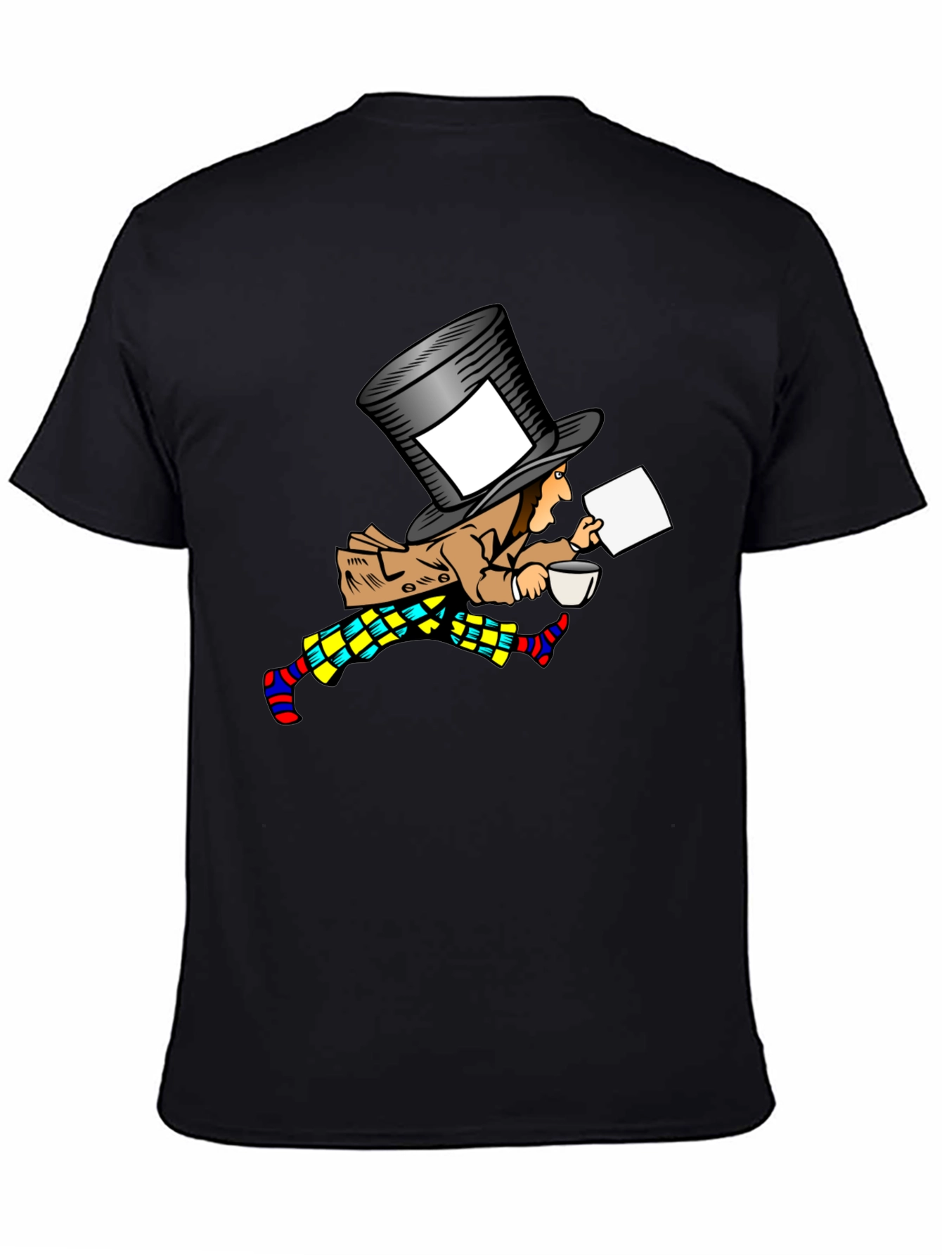 Mad Hatter Cartoon Graphic T-Shirt