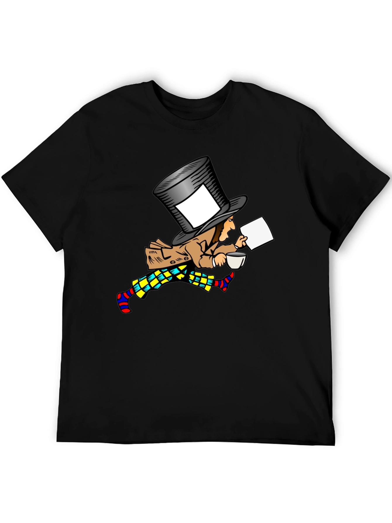 Mad Hatter Cartoon Graphic T-Shirt