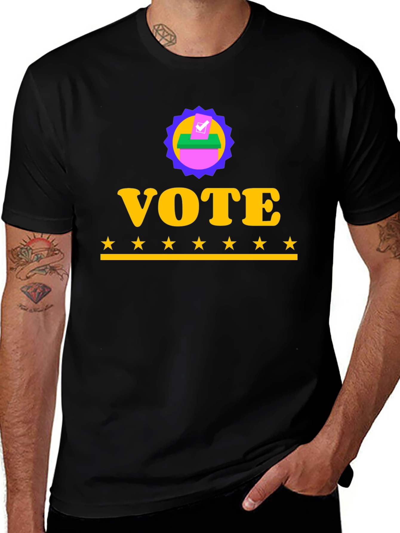 Vote Graphic Tee - Unisex Election Shirt