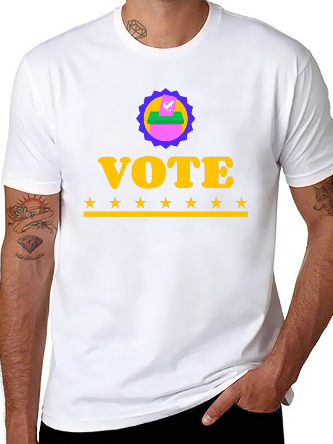 Vote Graphic Tee - Unisex Election Shirt