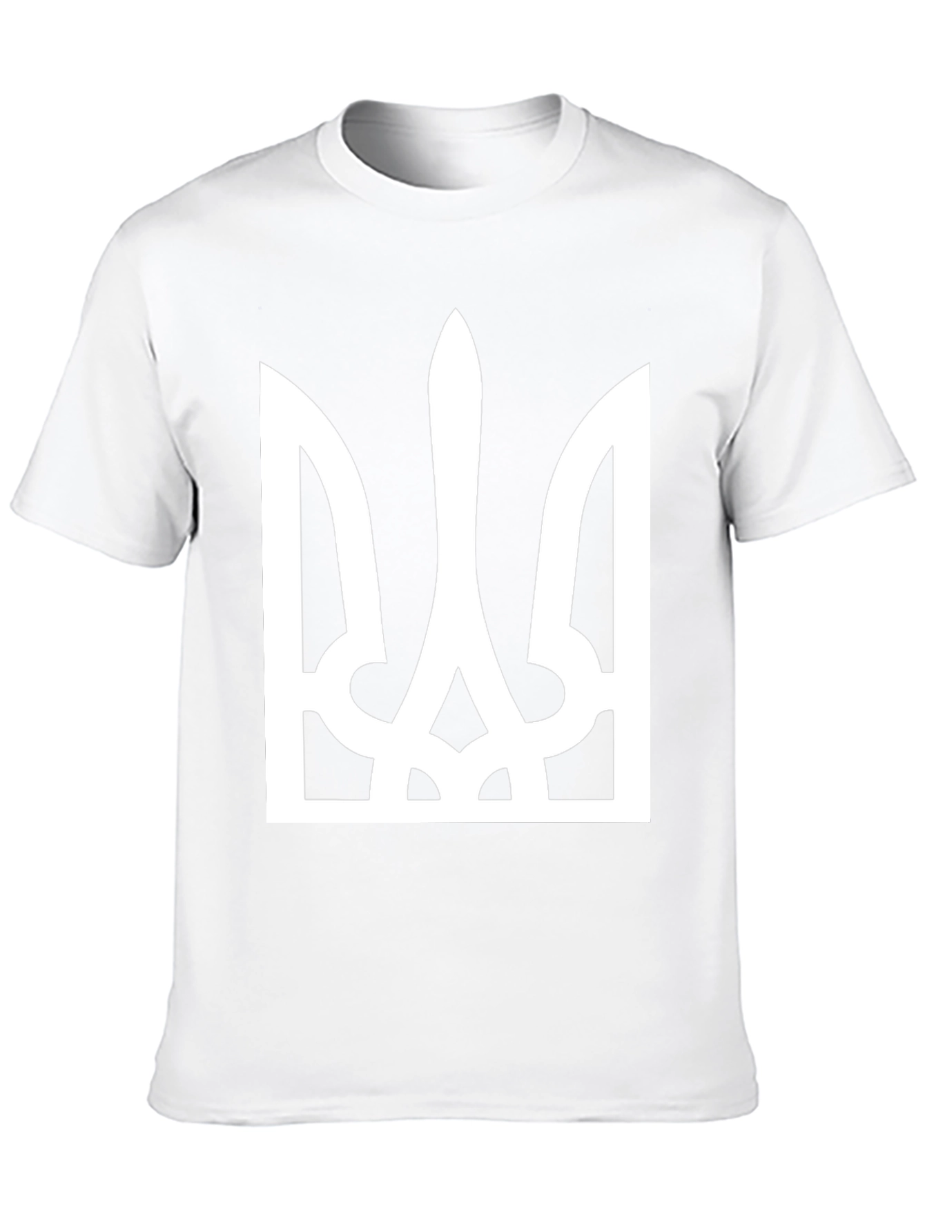 Ukraine Trident Symbol Black T-Shirt