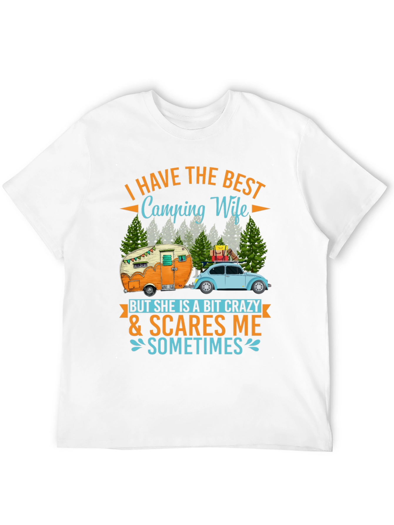 Funny Camping Wife T-Shirt