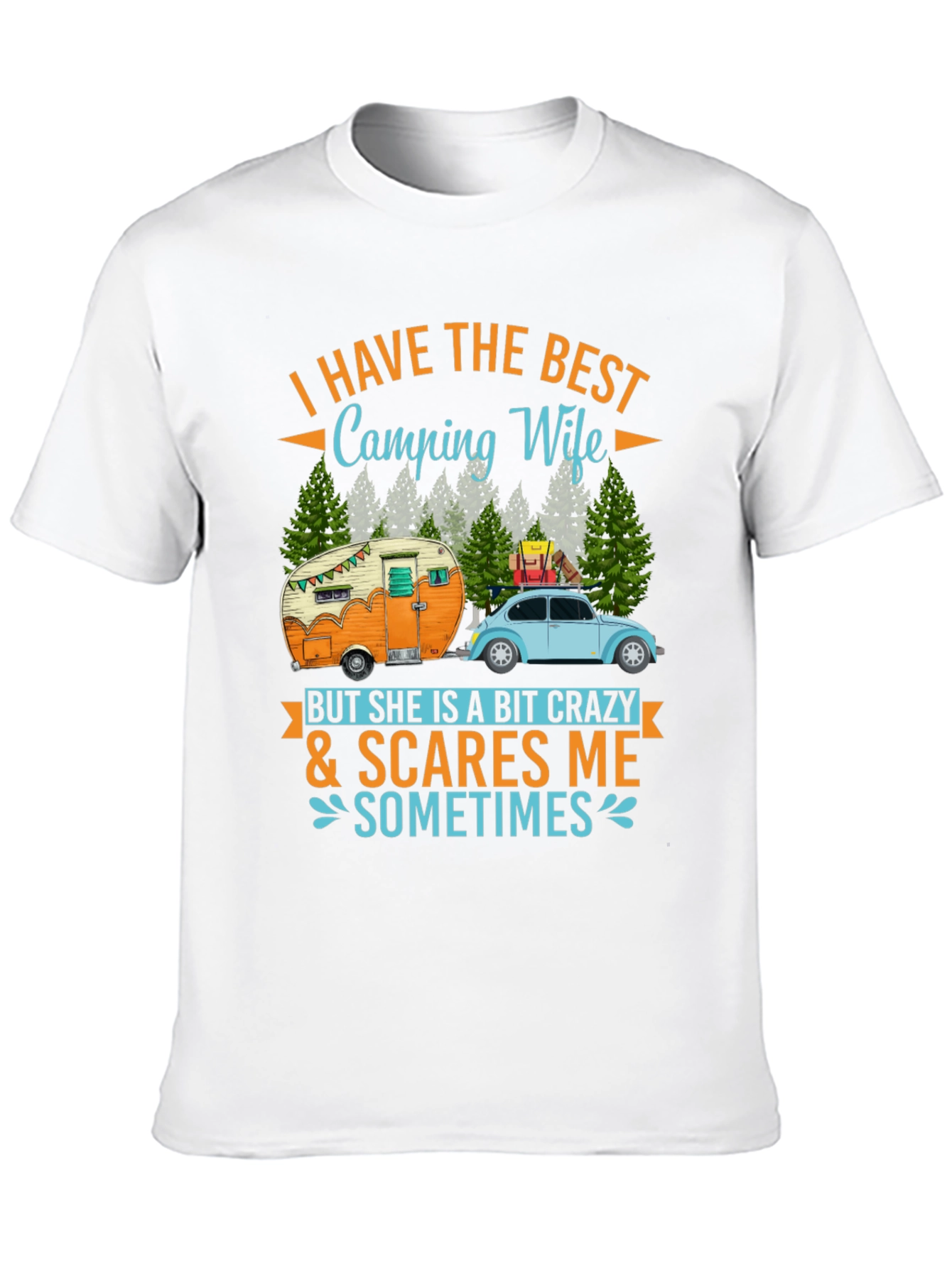Funny Camping Wife T-Shirt